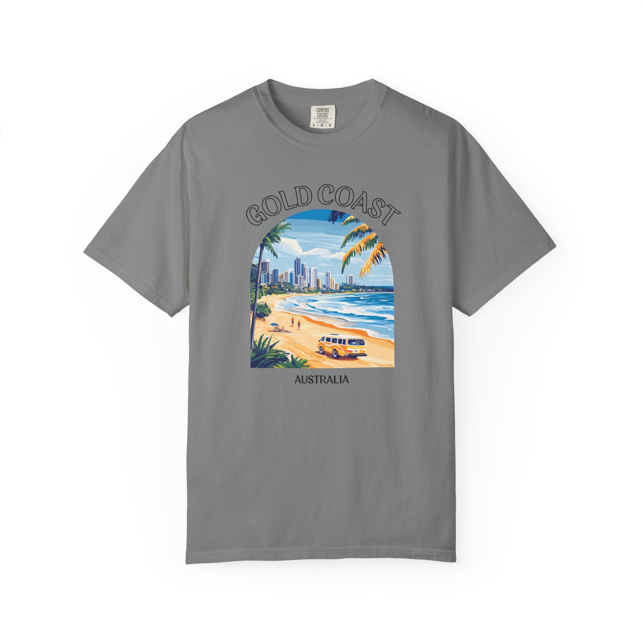 Gold Coast Australia Beach Skyline Surf Tee