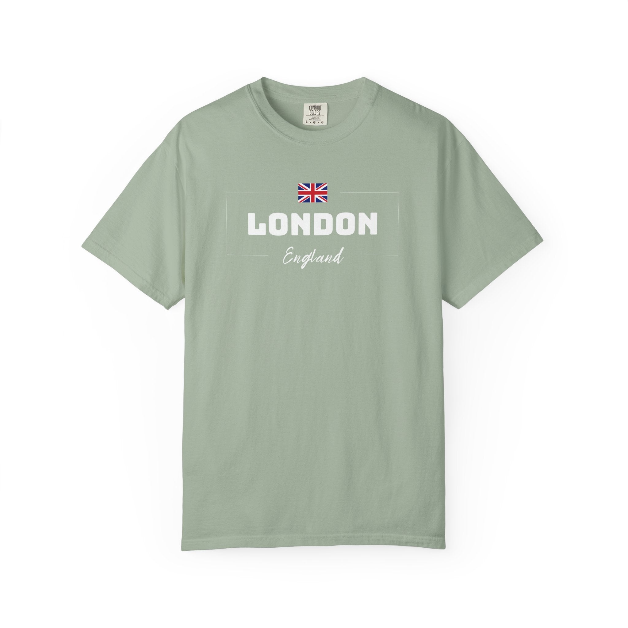 London England Flag Logo British Pride Tee