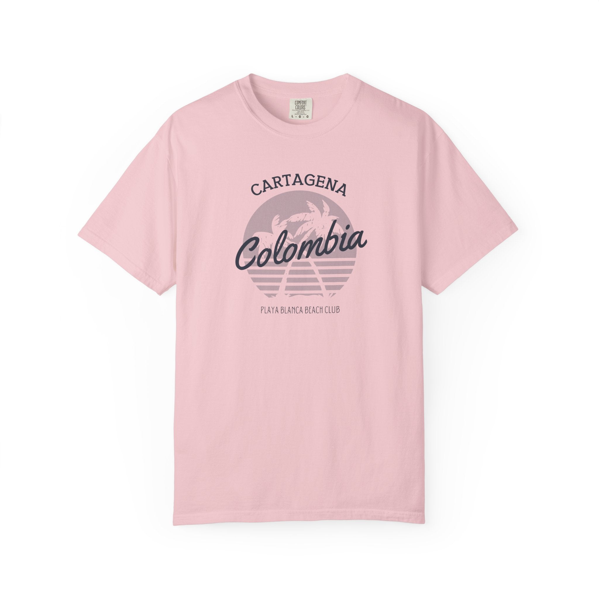 Cartagena Colombia Palm Trees Beach Tee