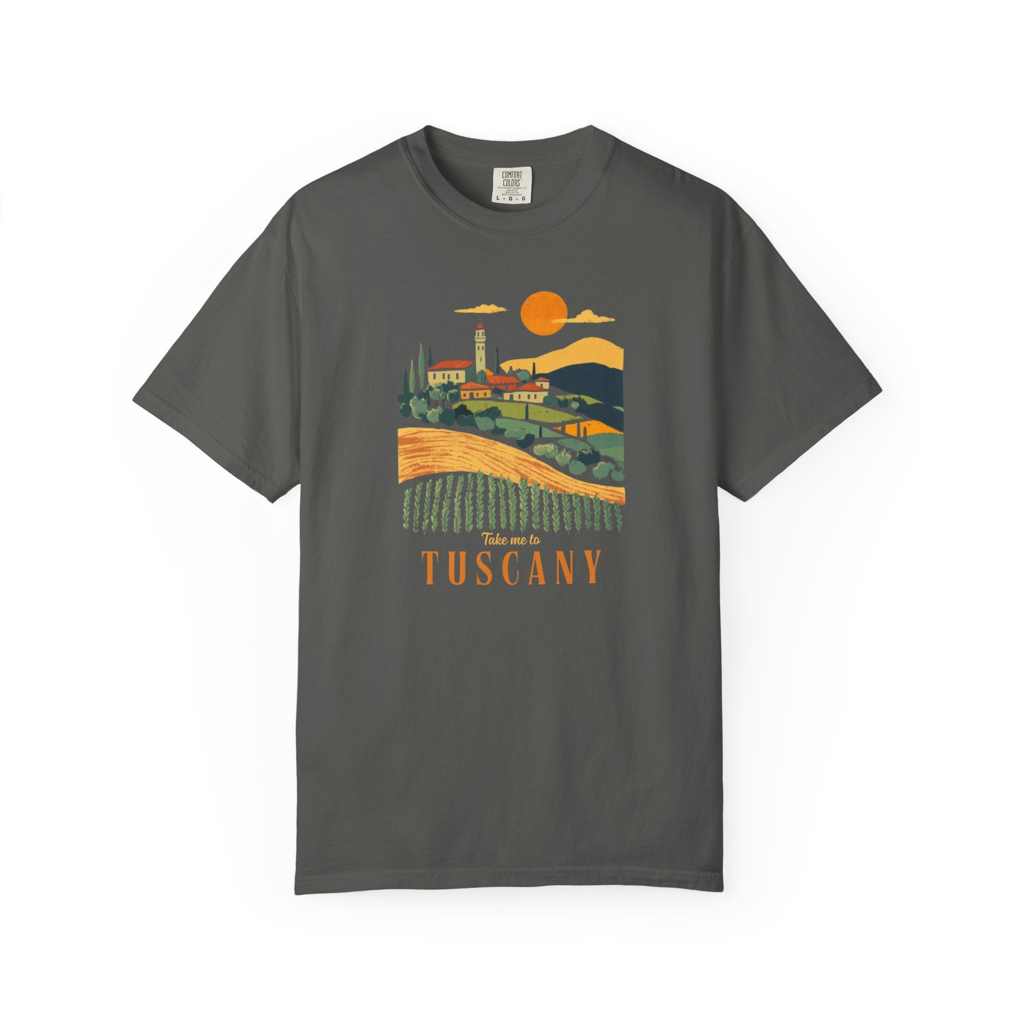 Tuscany Italy Villa Vineyard Wine Country Tee