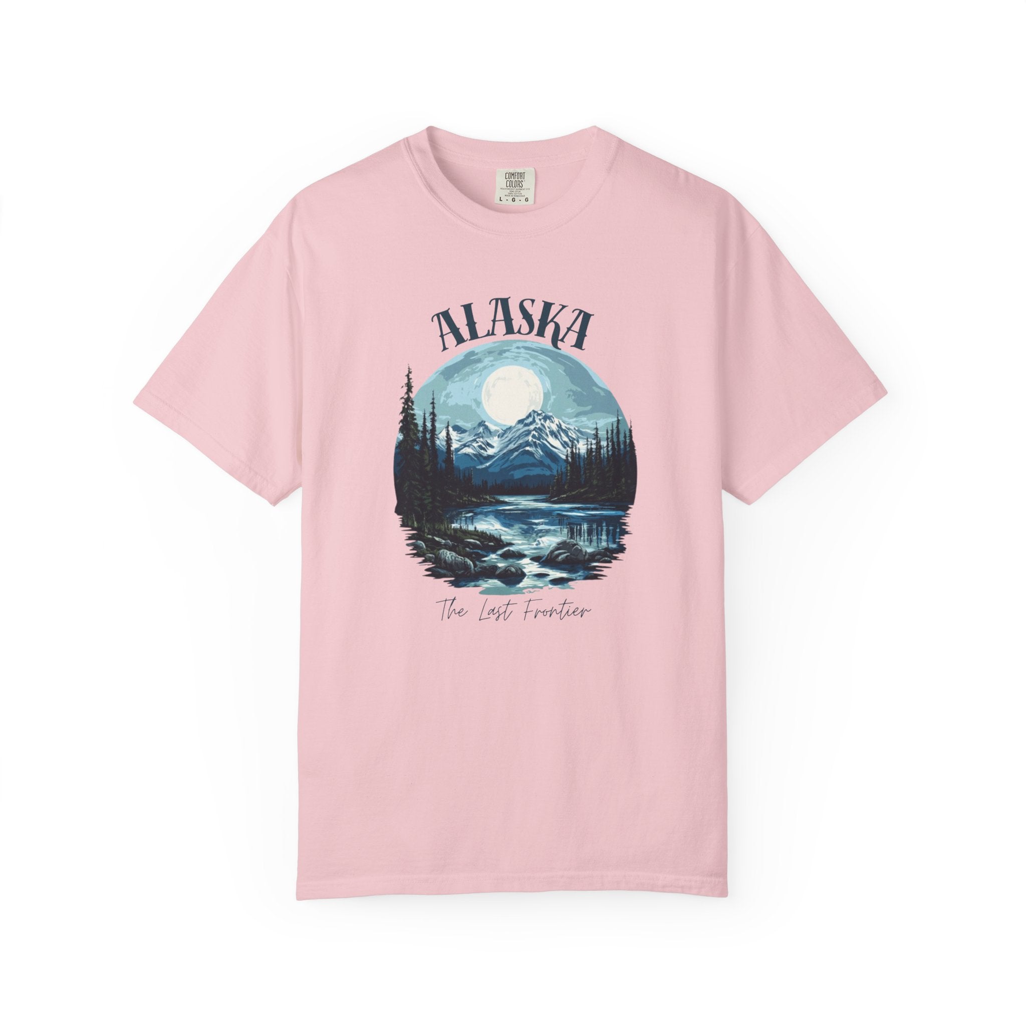 Alaska Last Frontier Mountain Wilderness Tee