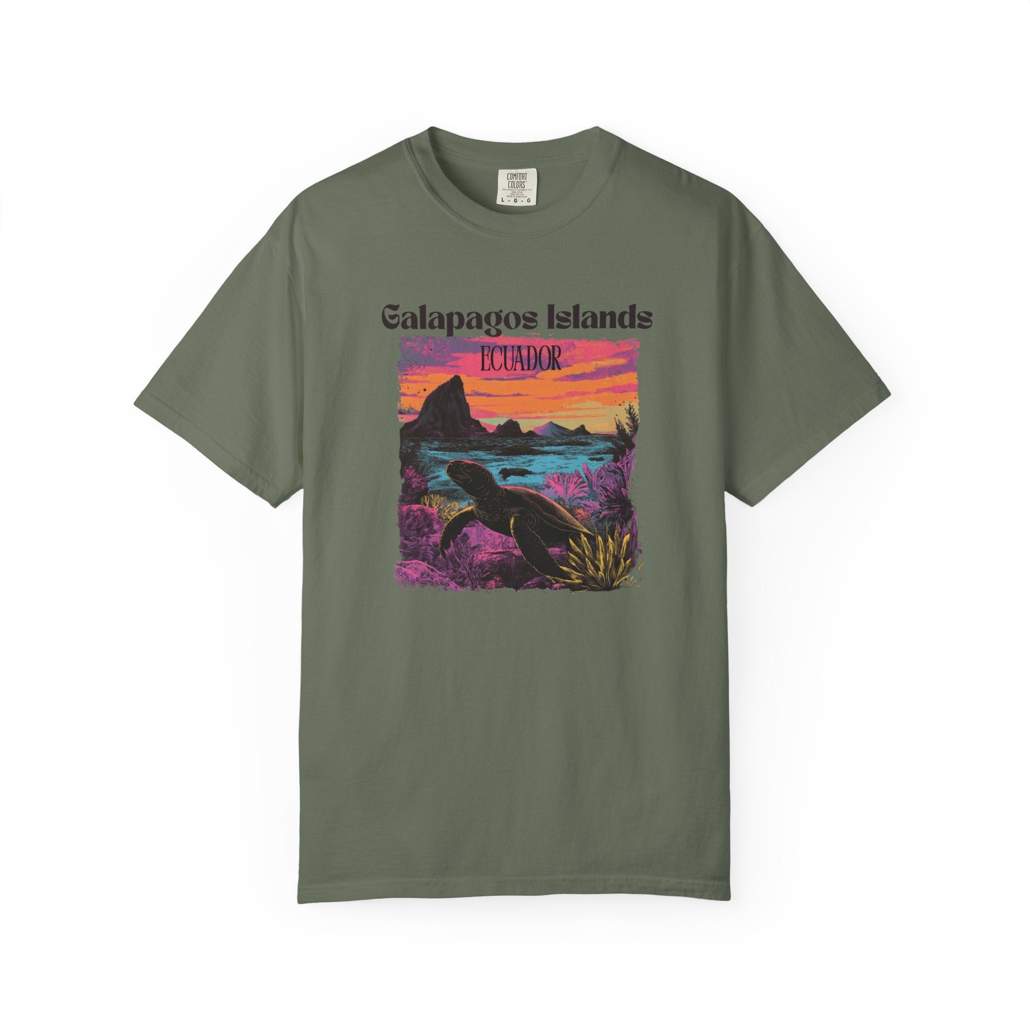 Galápagos Sea Turtle Wildlife Travel Tee