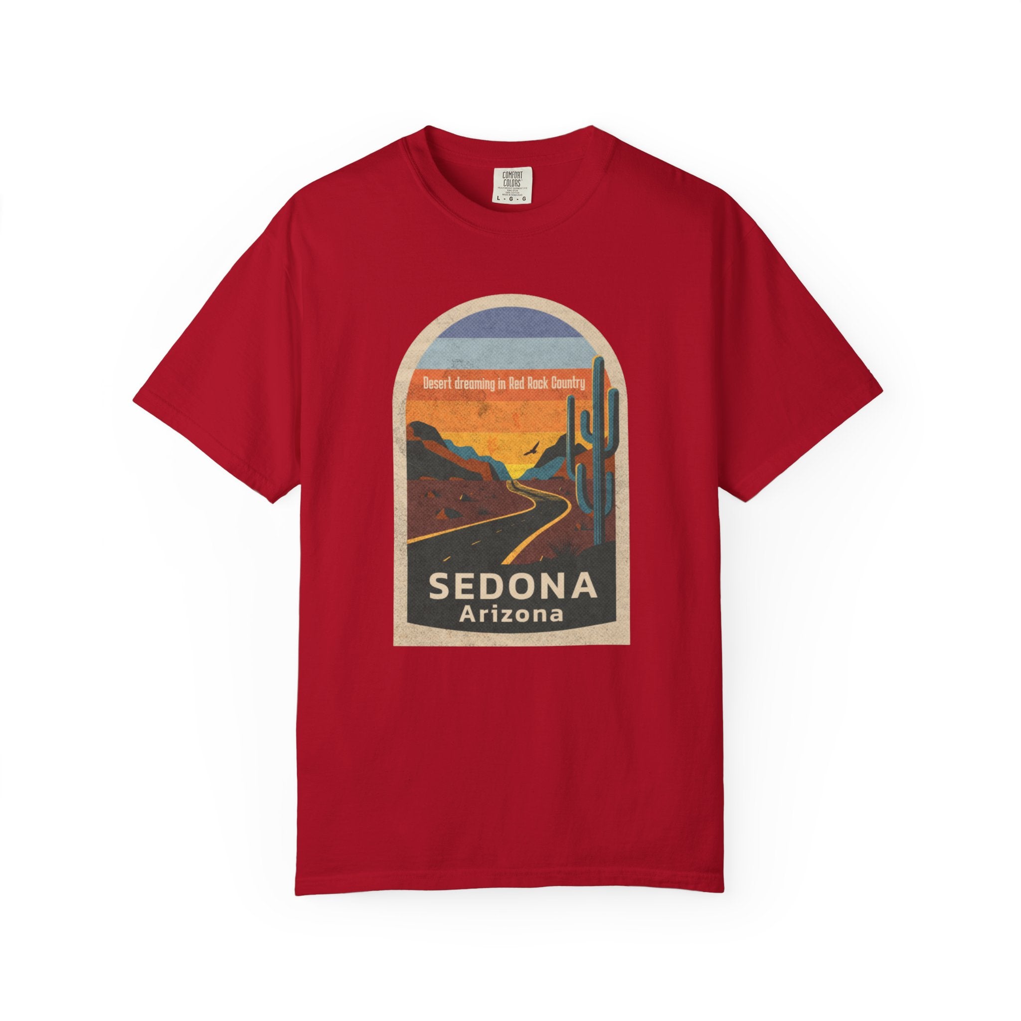 Sedona Arizona Red Rock Country Desert Sunset Tee