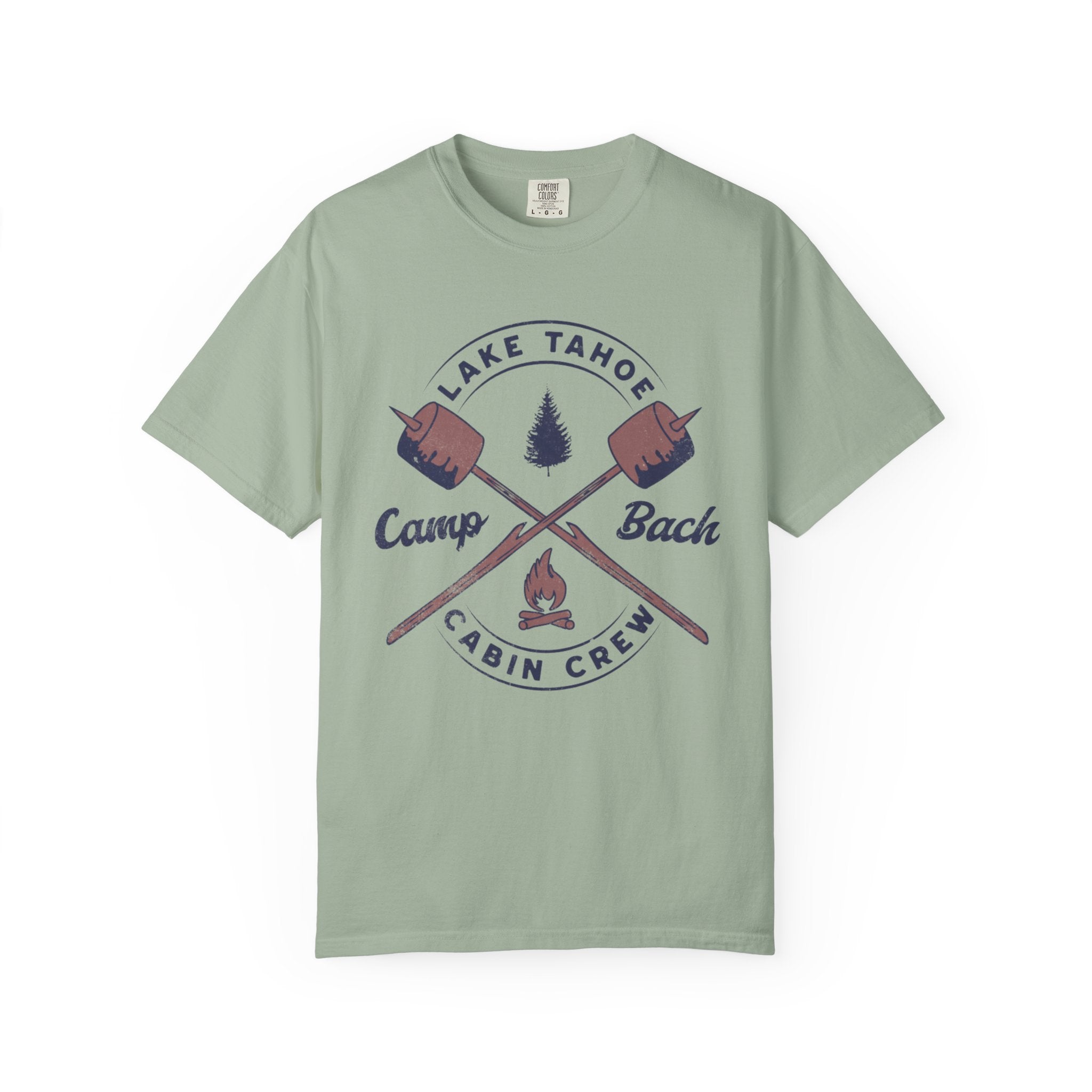Lake Tahoe Camp Bach Cabin Crew Bachelorette Tee