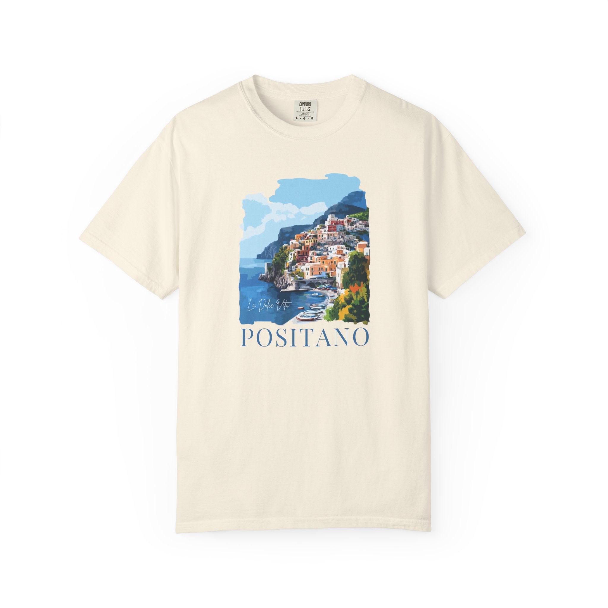 Positano Italy Amalfi Coast Cliffside Tee