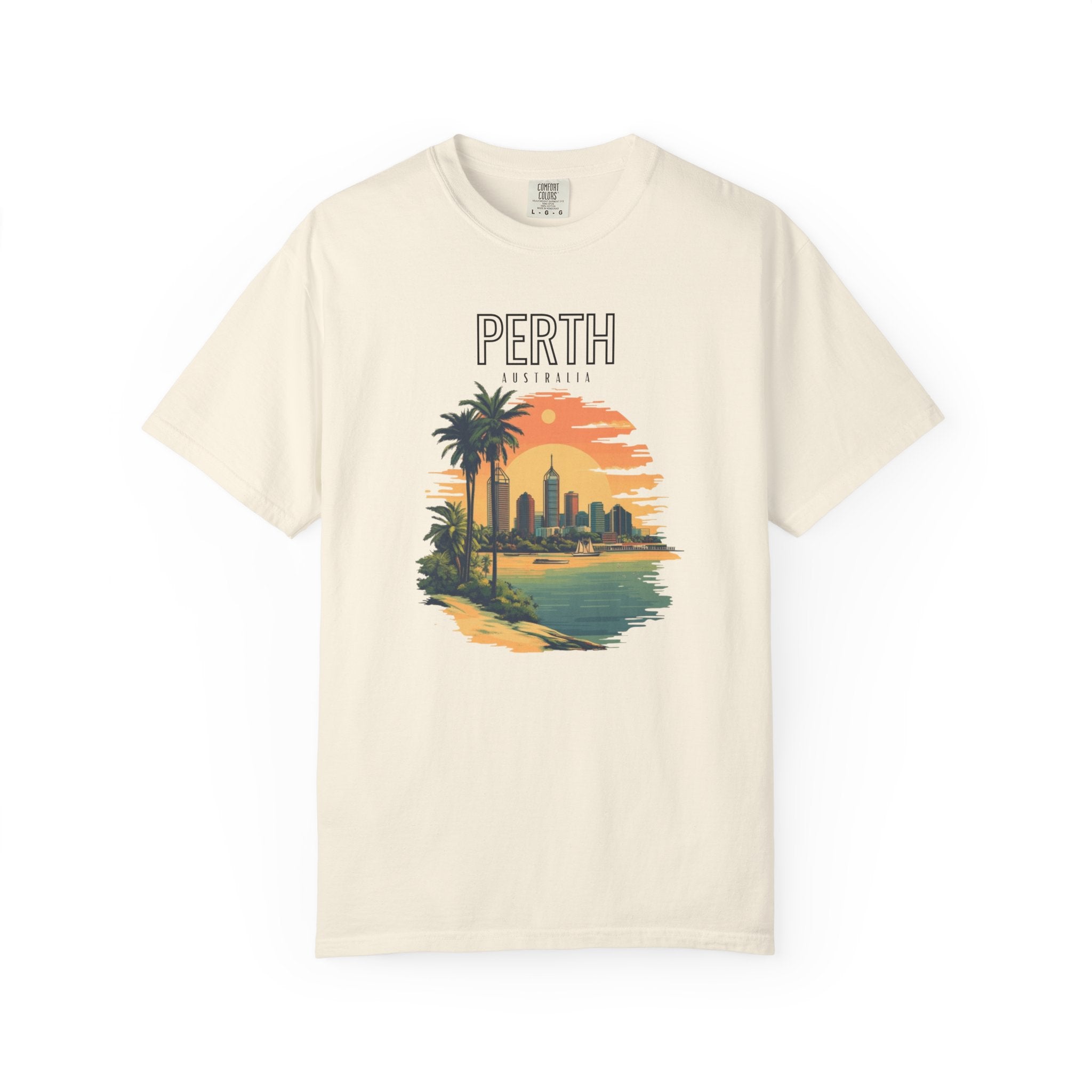 Perth Australia Beach Cityscape Coastal Tee