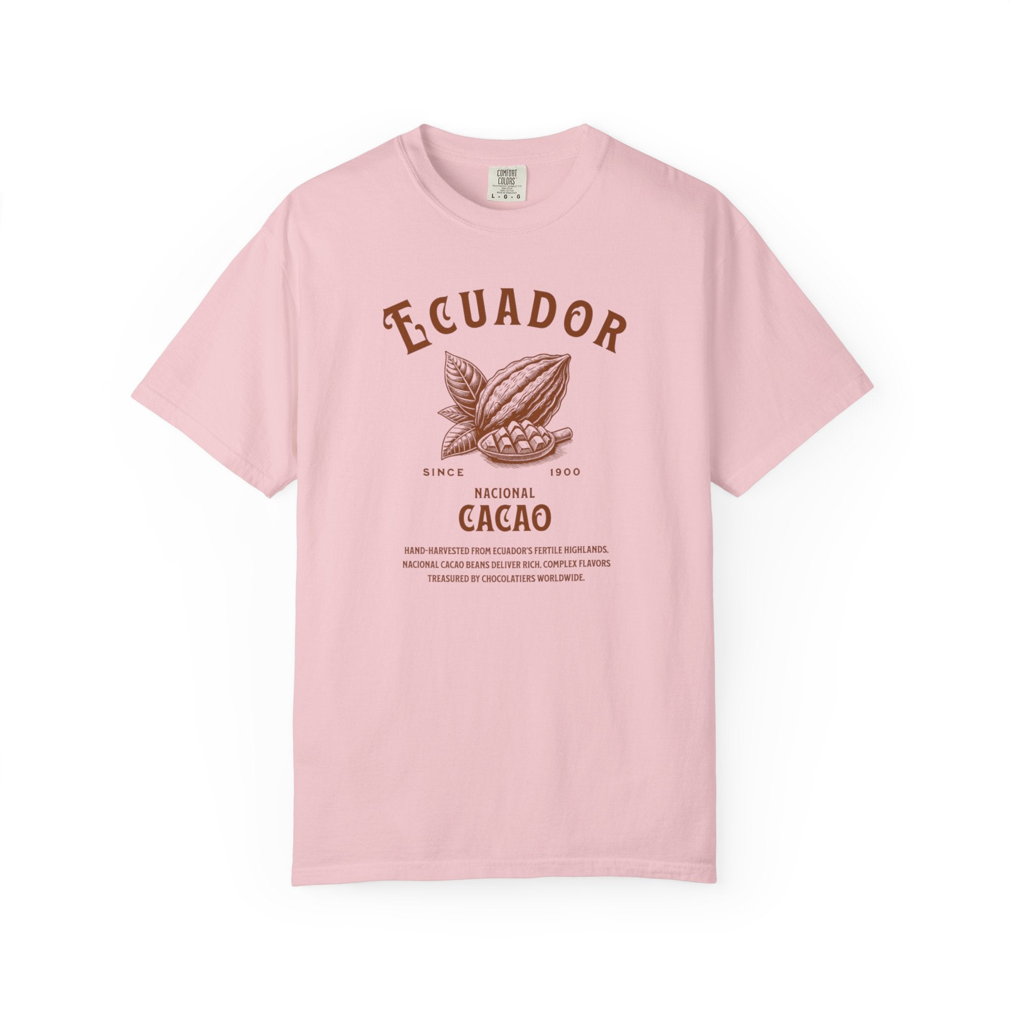 Ecuador Nacional Cacao Vintage Travel Tee