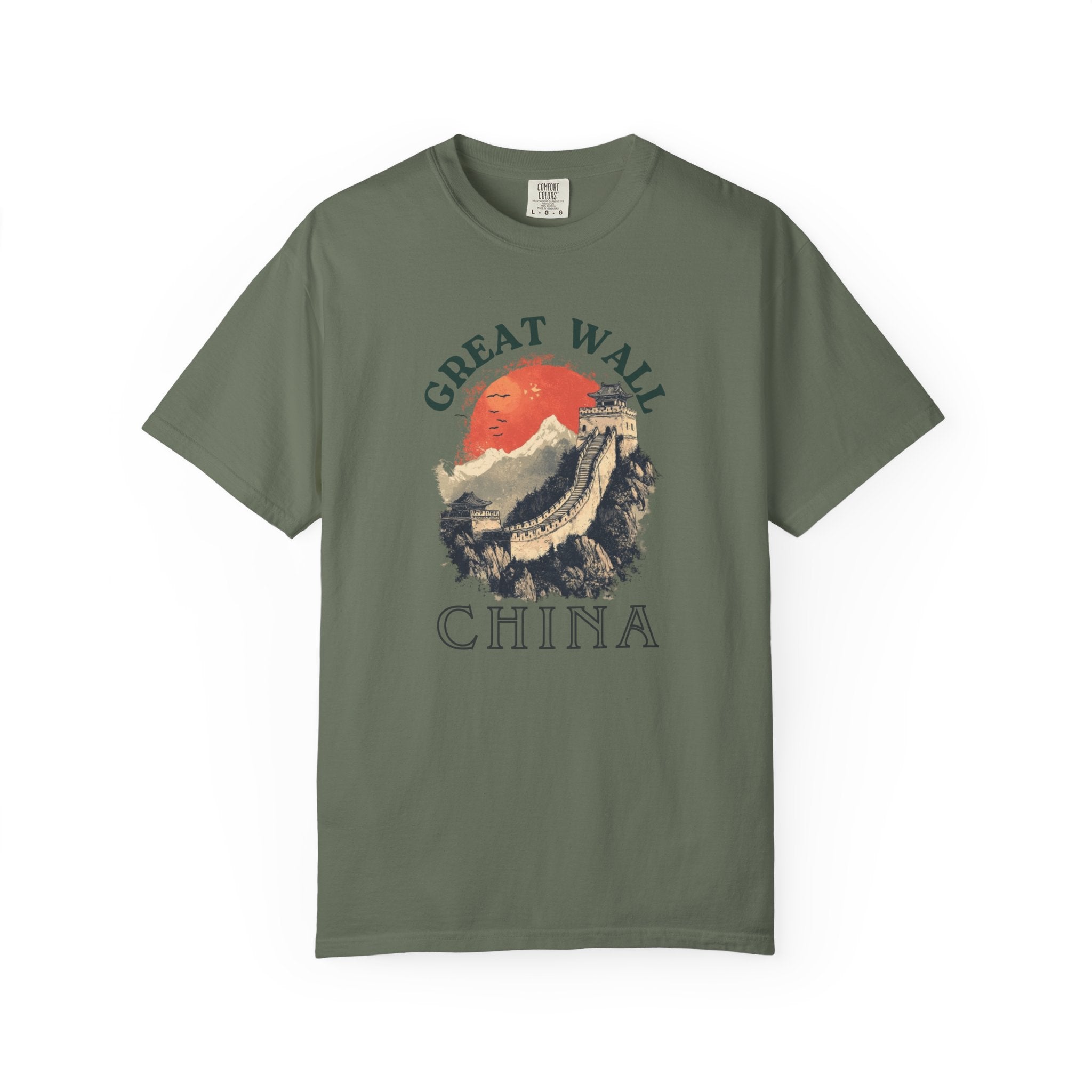 Great Wall of China Ancient Wonder Travel Tee