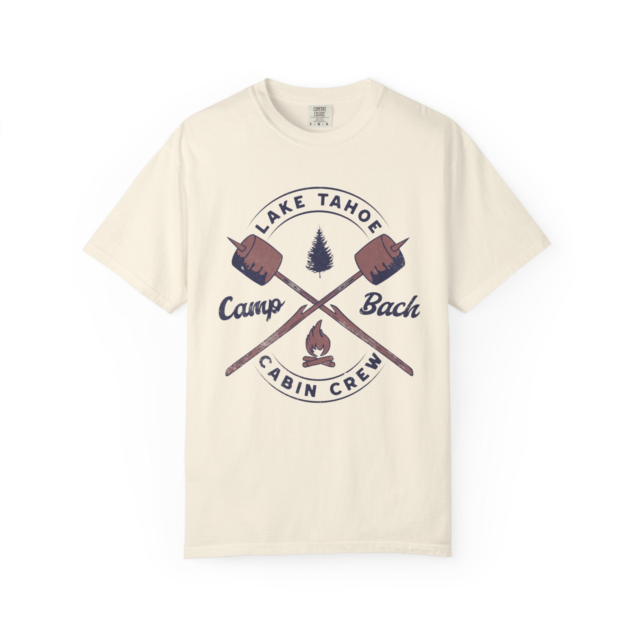 Lake Tahoe Camp Bach Cabin Crew Bachelorette Tee