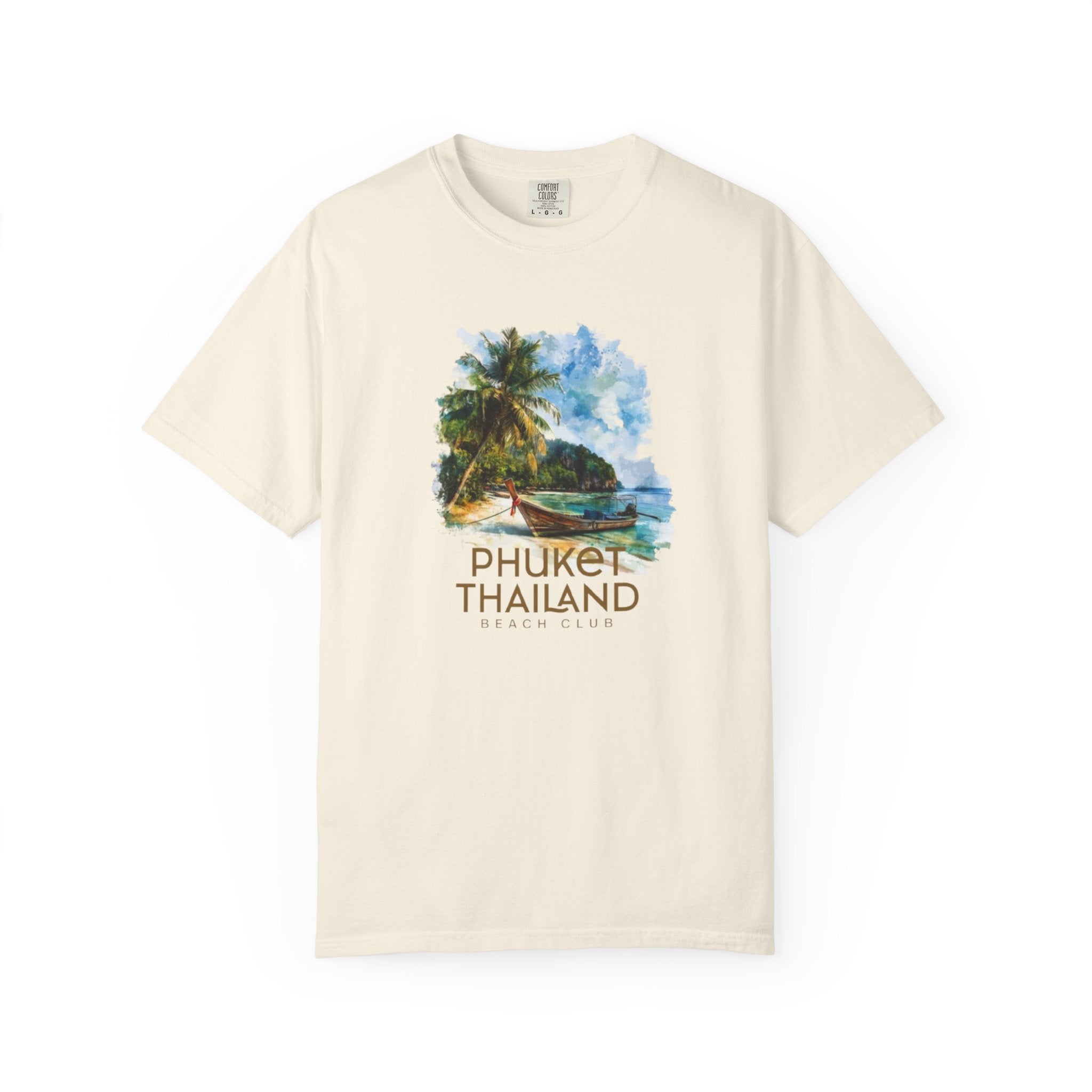 Phuket Thailand Watercolor Beach Island Tee