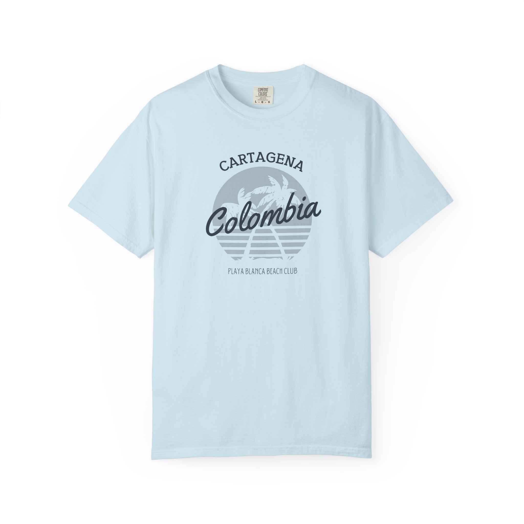 Cartagena Colombia Palm Trees Beach Tee