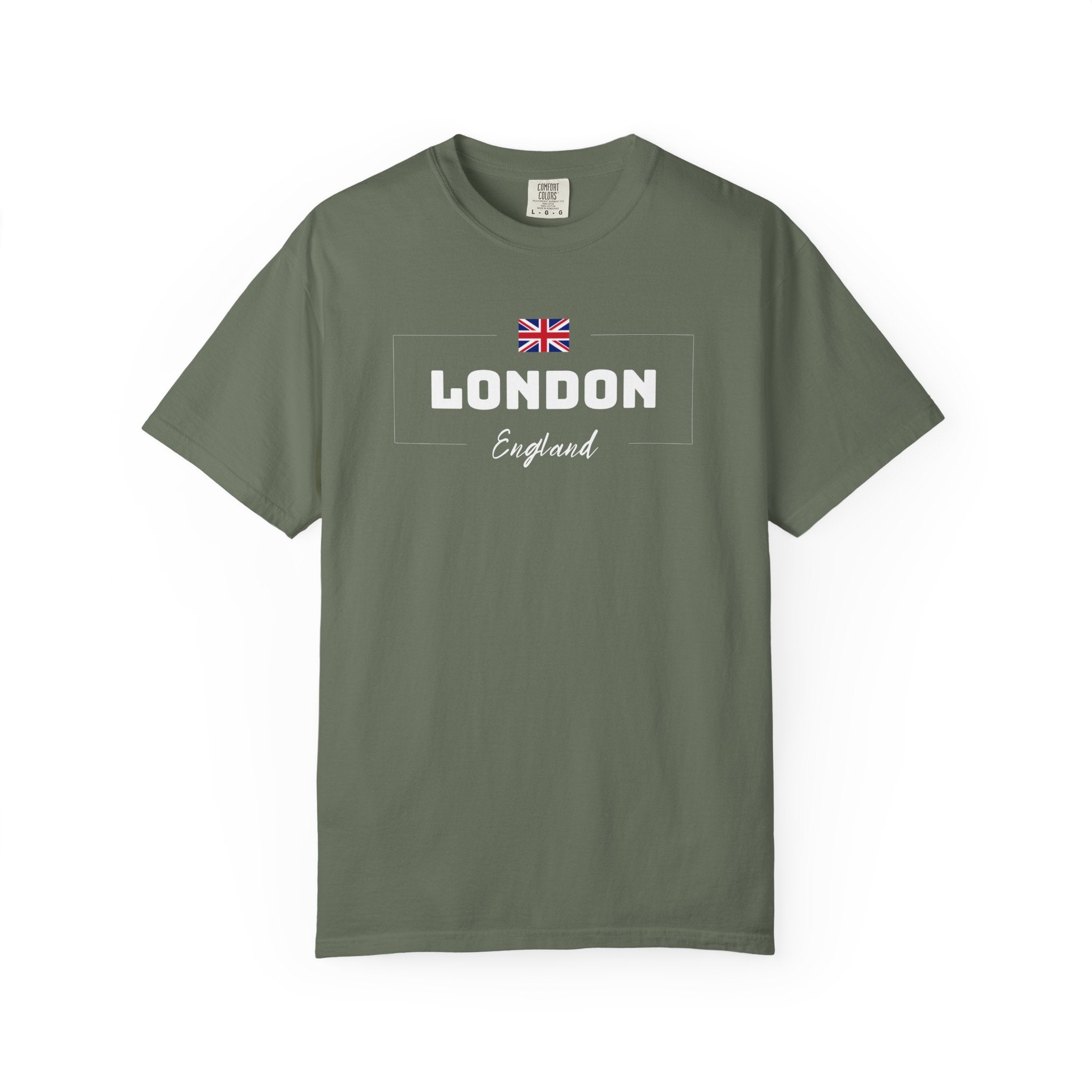 London England Flag Logo British Pride Tee