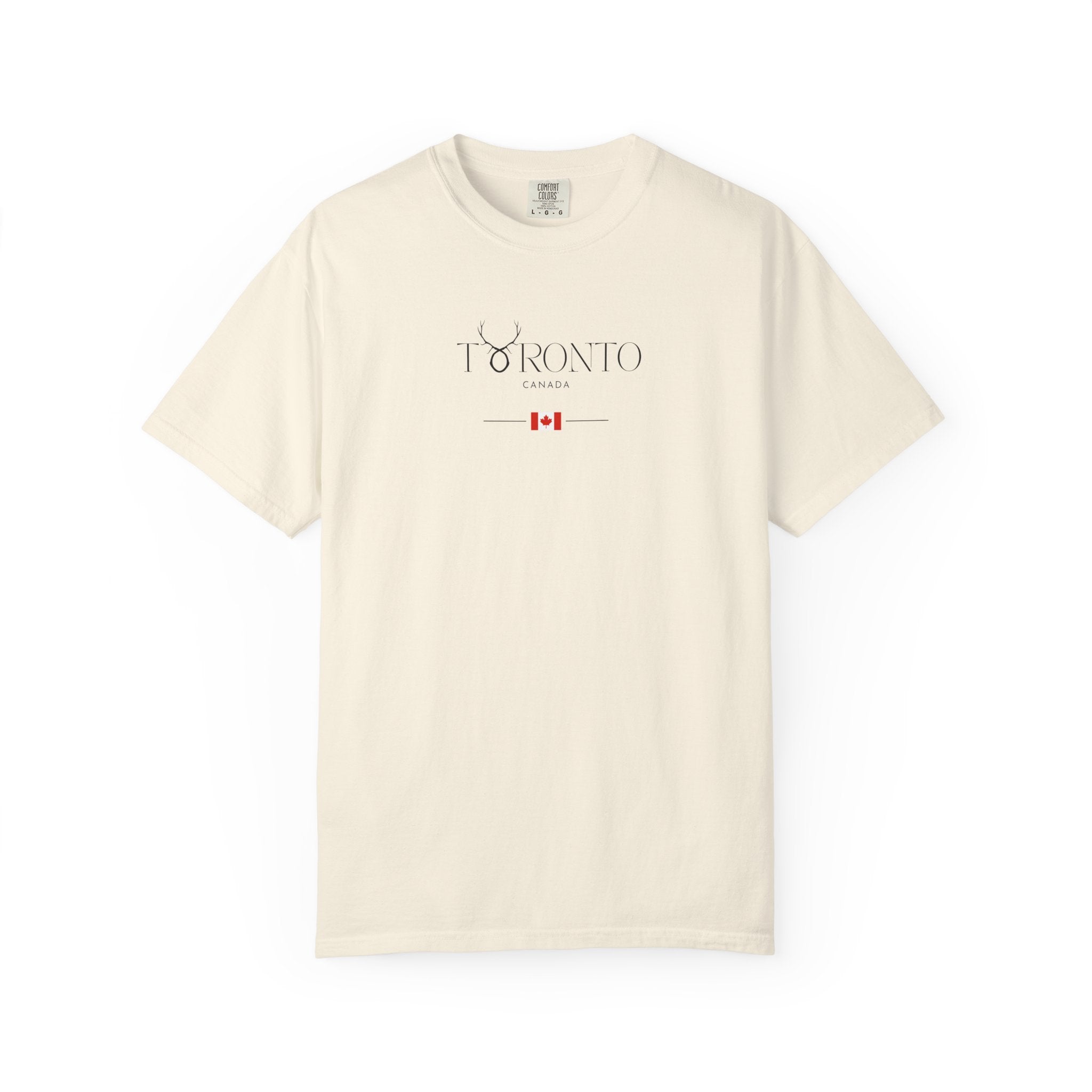 Toronto Canada Antlers Maple Leaf Flag Tee