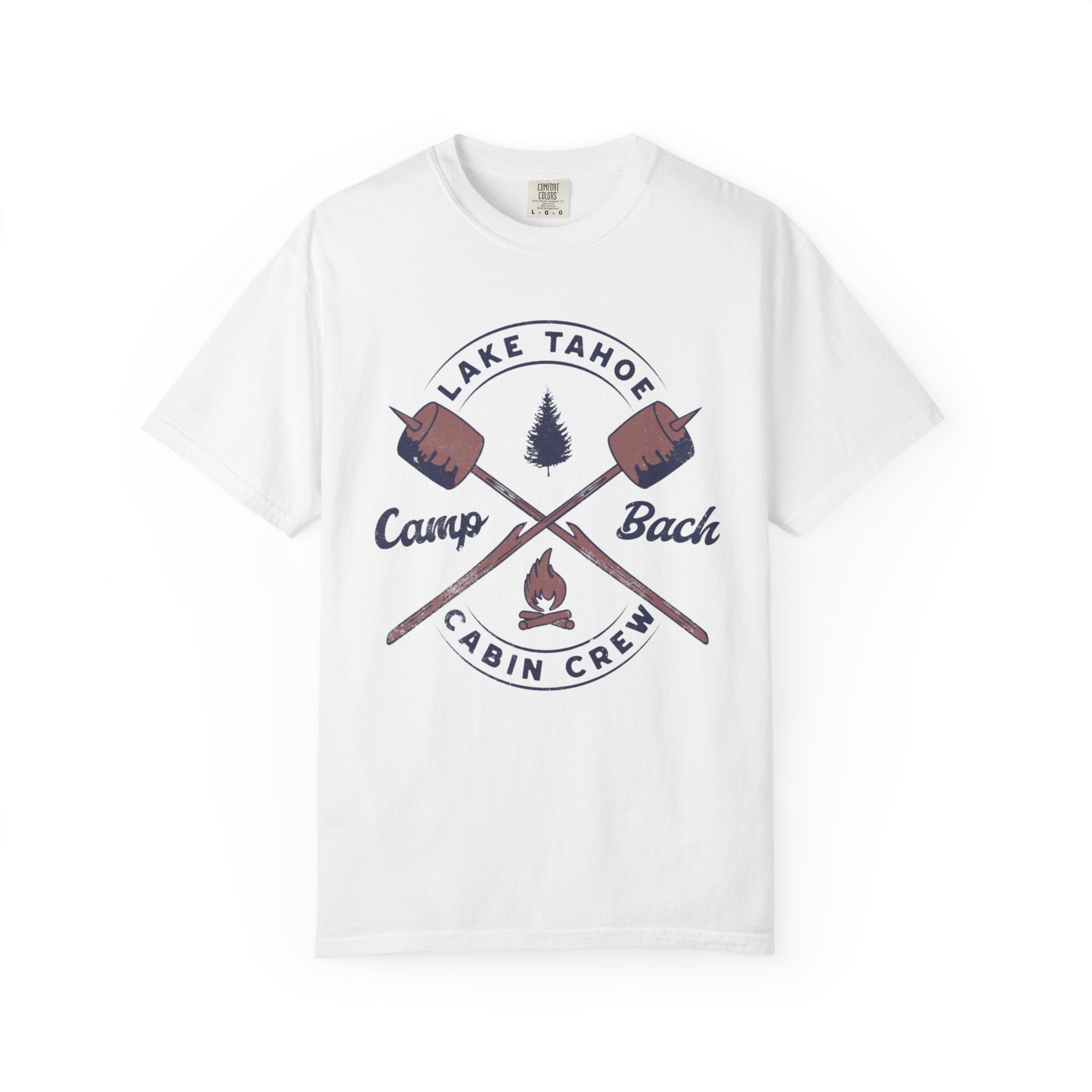 Lake Tahoe Camp Bach Cabin Crew Bachelorette Tee