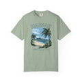 Hawaii Aloha State of Mind Beach Palm Tee