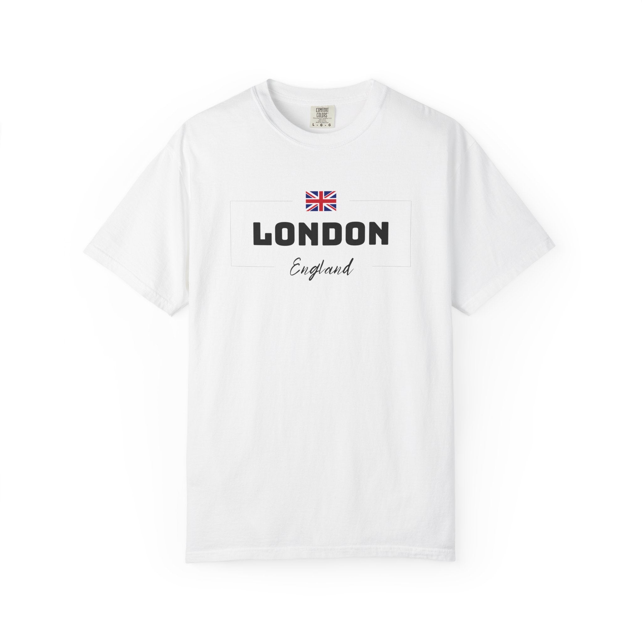 London England Flag Logo British Pride Tee