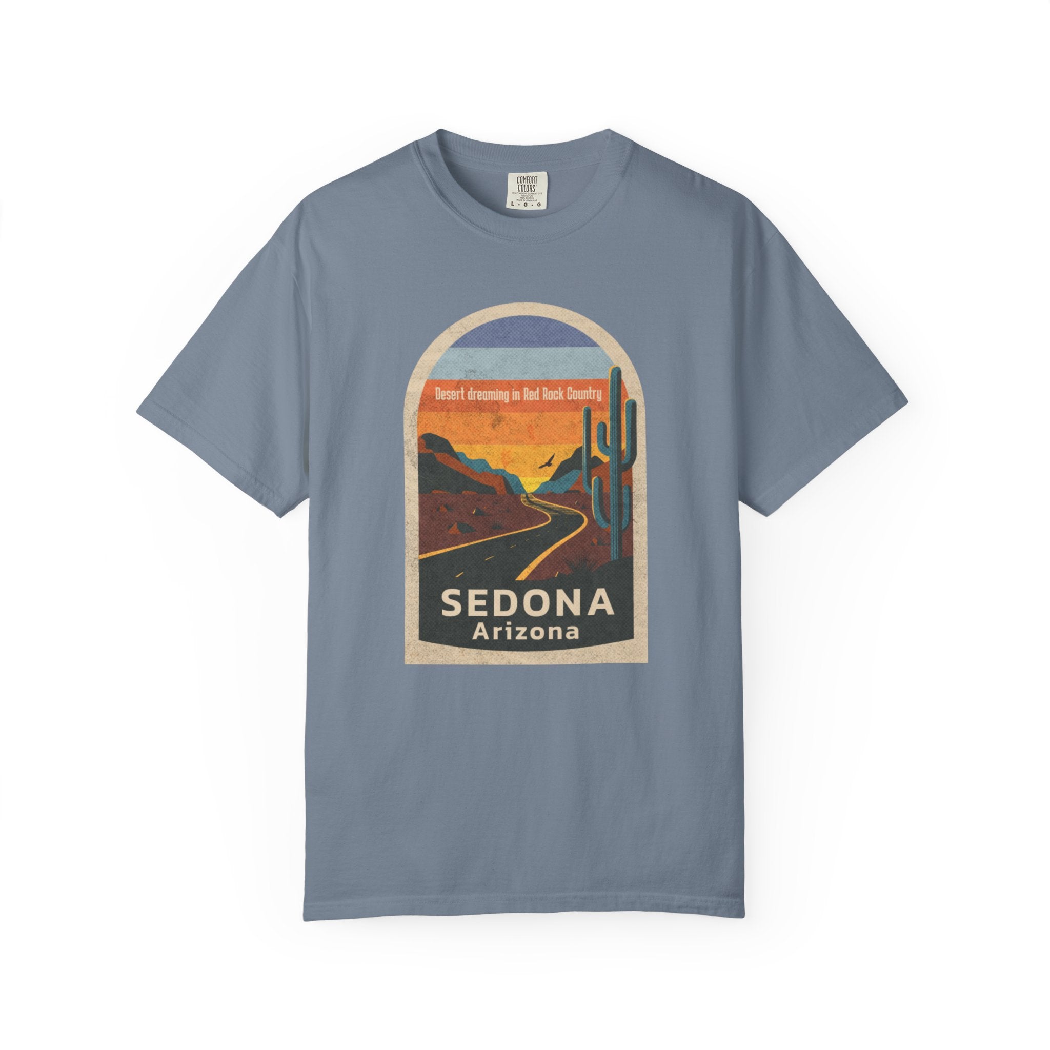 Sedona Arizona Red Rock Country Desert Sunset Tee