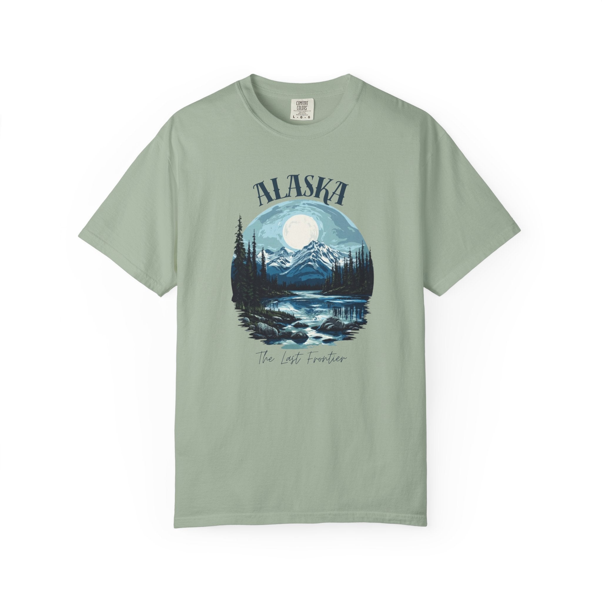 Alaska Last Frontier Mountain Wilderness Tee
