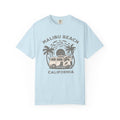 Malibu Beach California Van Life Palm Trees Tee