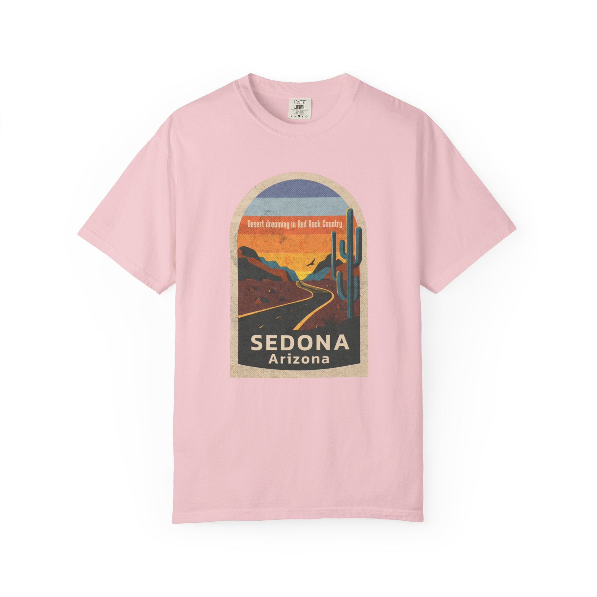 Sedona Arizona Red Rock Country Desert Sunset Tee
