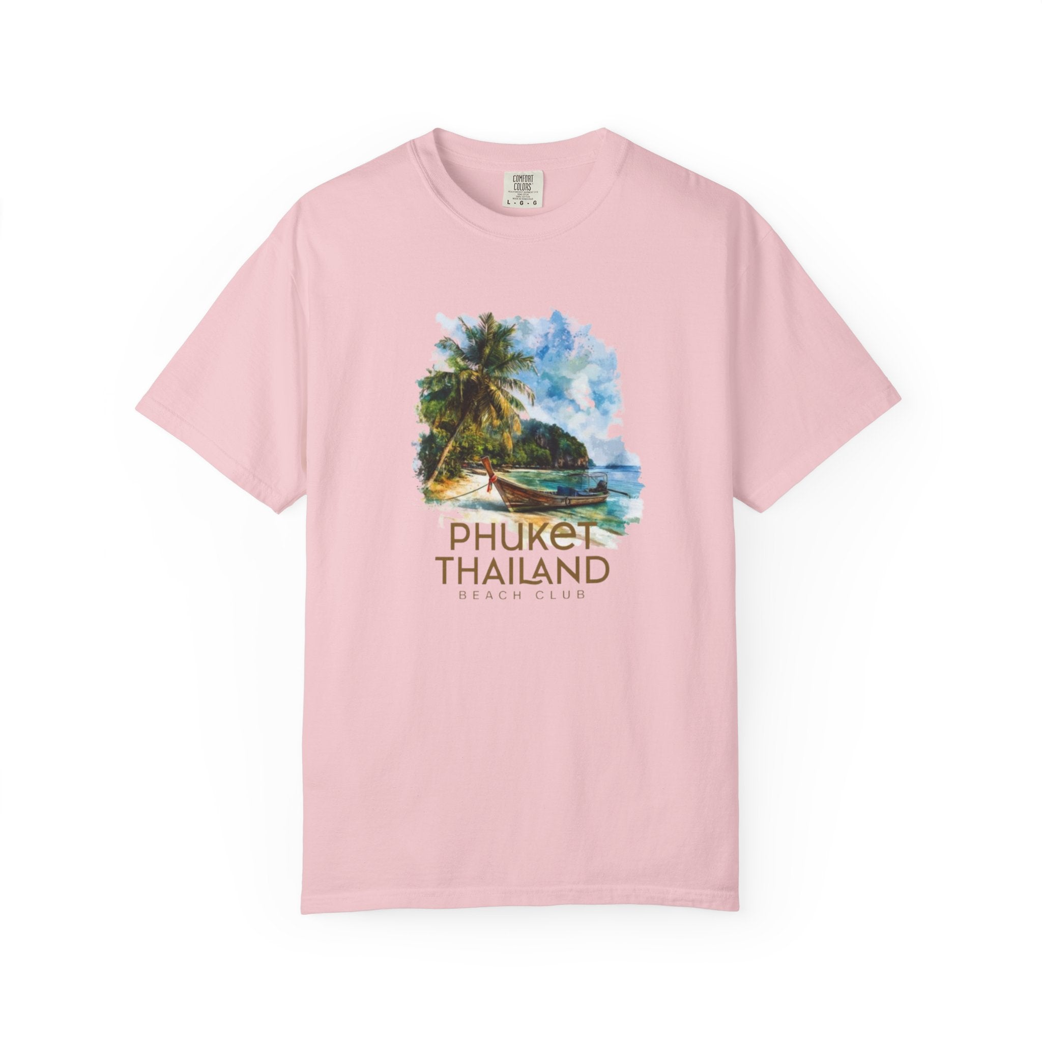 Phuket Thailand Watercolor Beach Island Tee