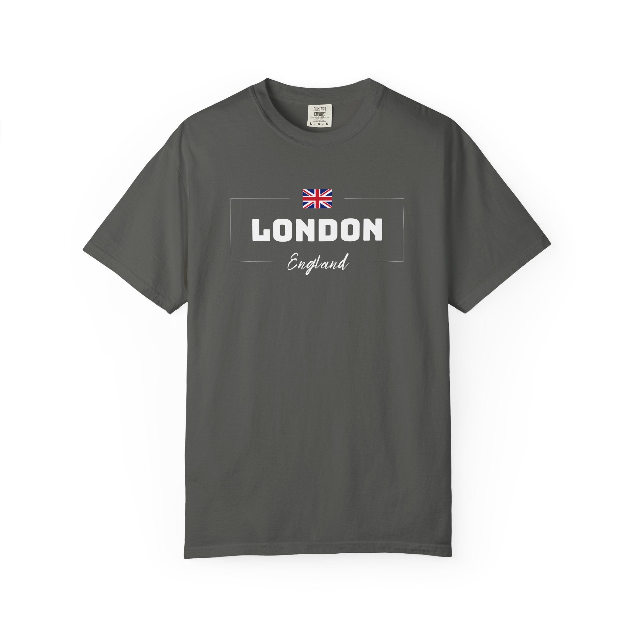 London England Flag Logo British Pride Tee