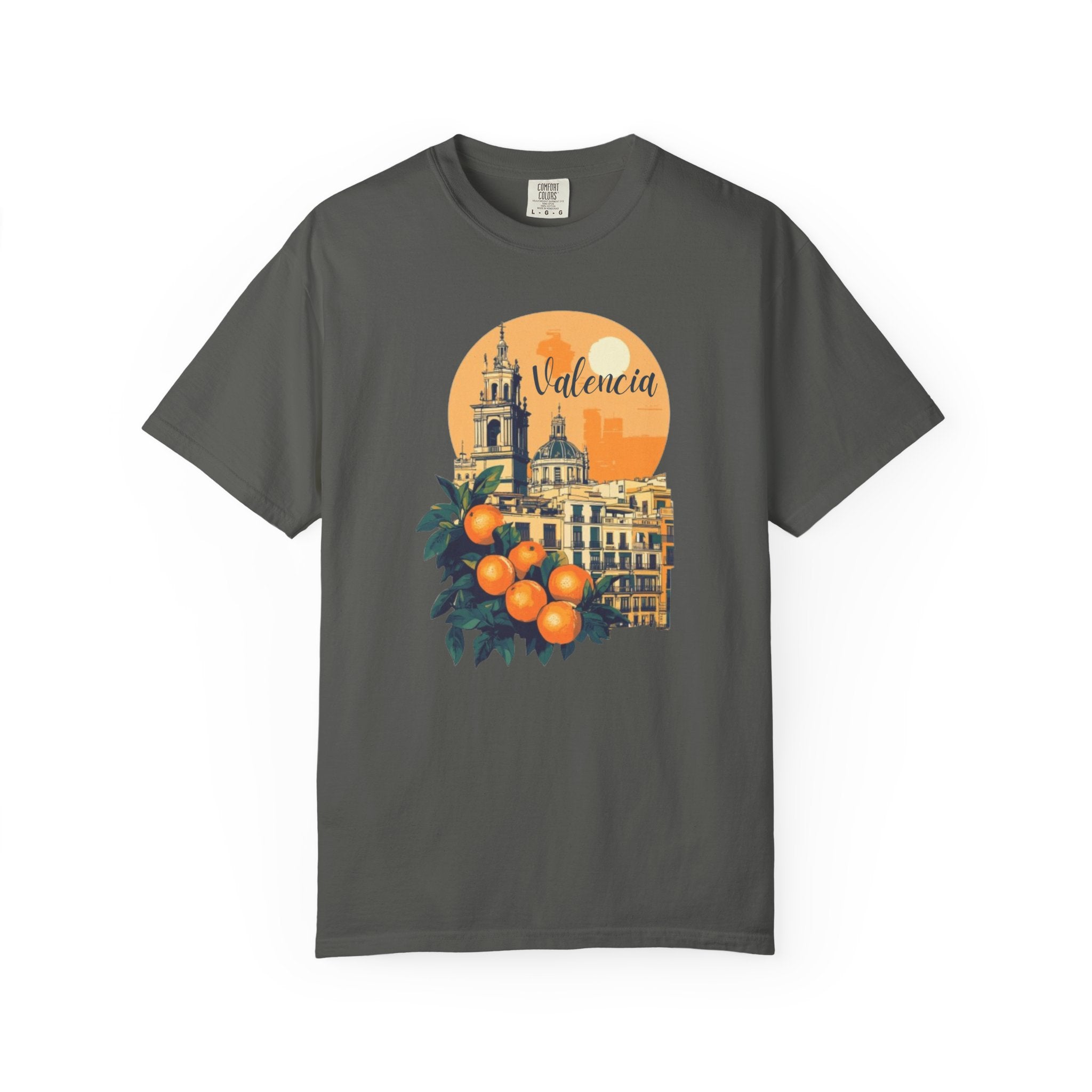 Valencia Spain Architecture Oranges City Tee