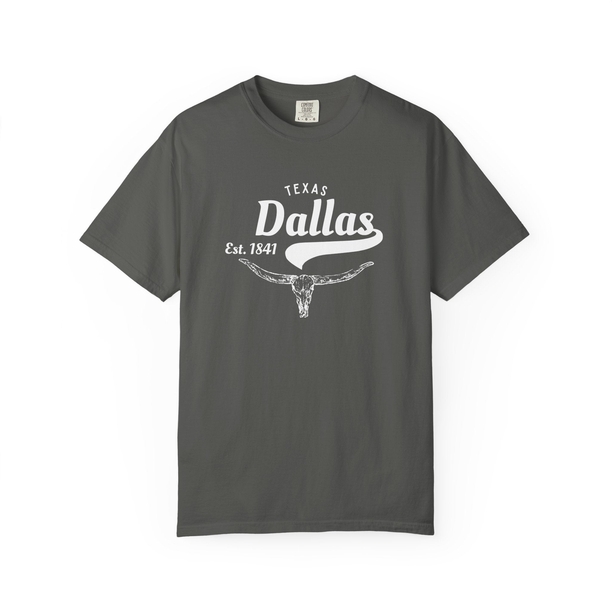 Dallas Texas Longhorn Minimalist Cowboy Tee
