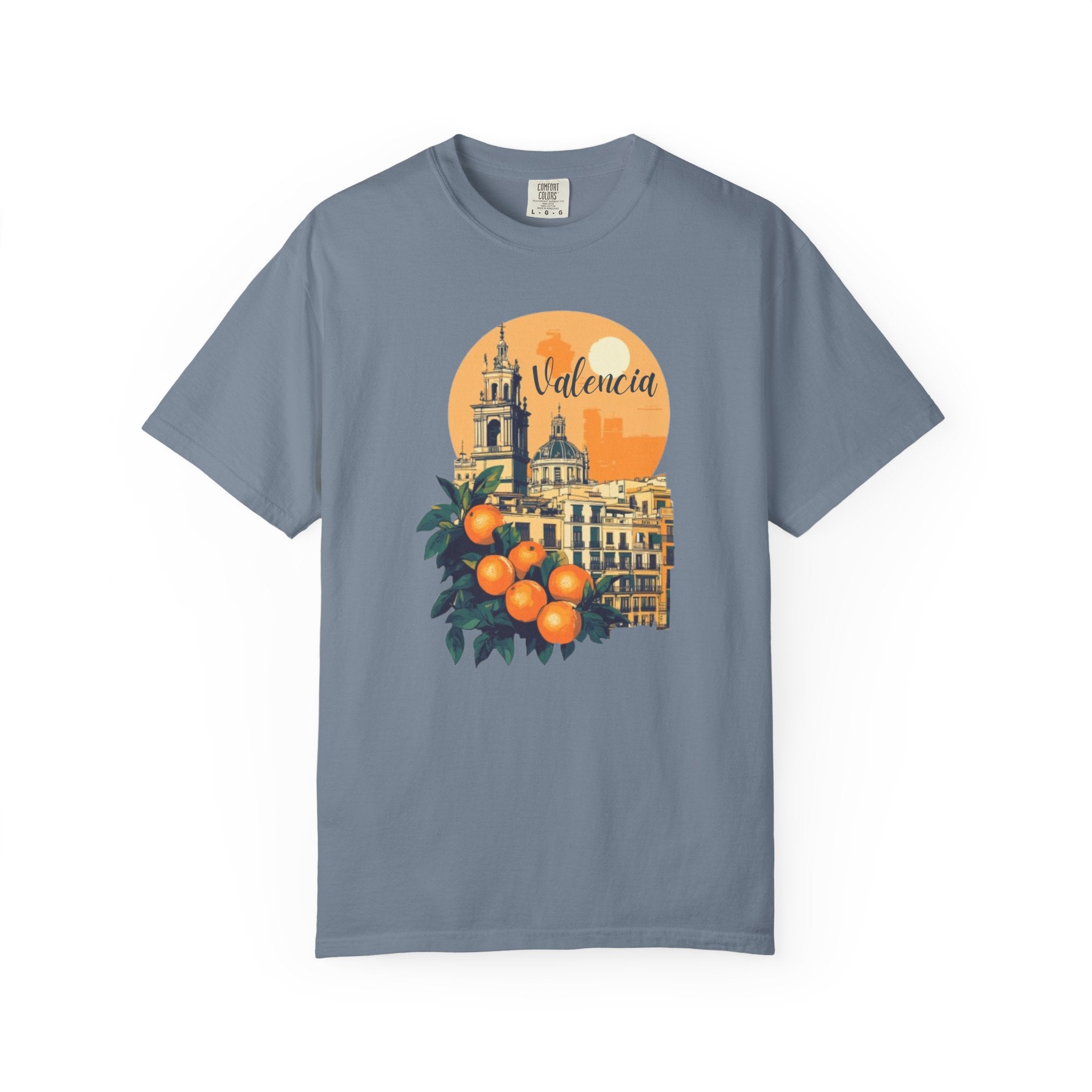 Valencia Spain Architecture Oranges City Tee