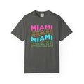 Miami Wavy Retro Pop Art Travel Tee