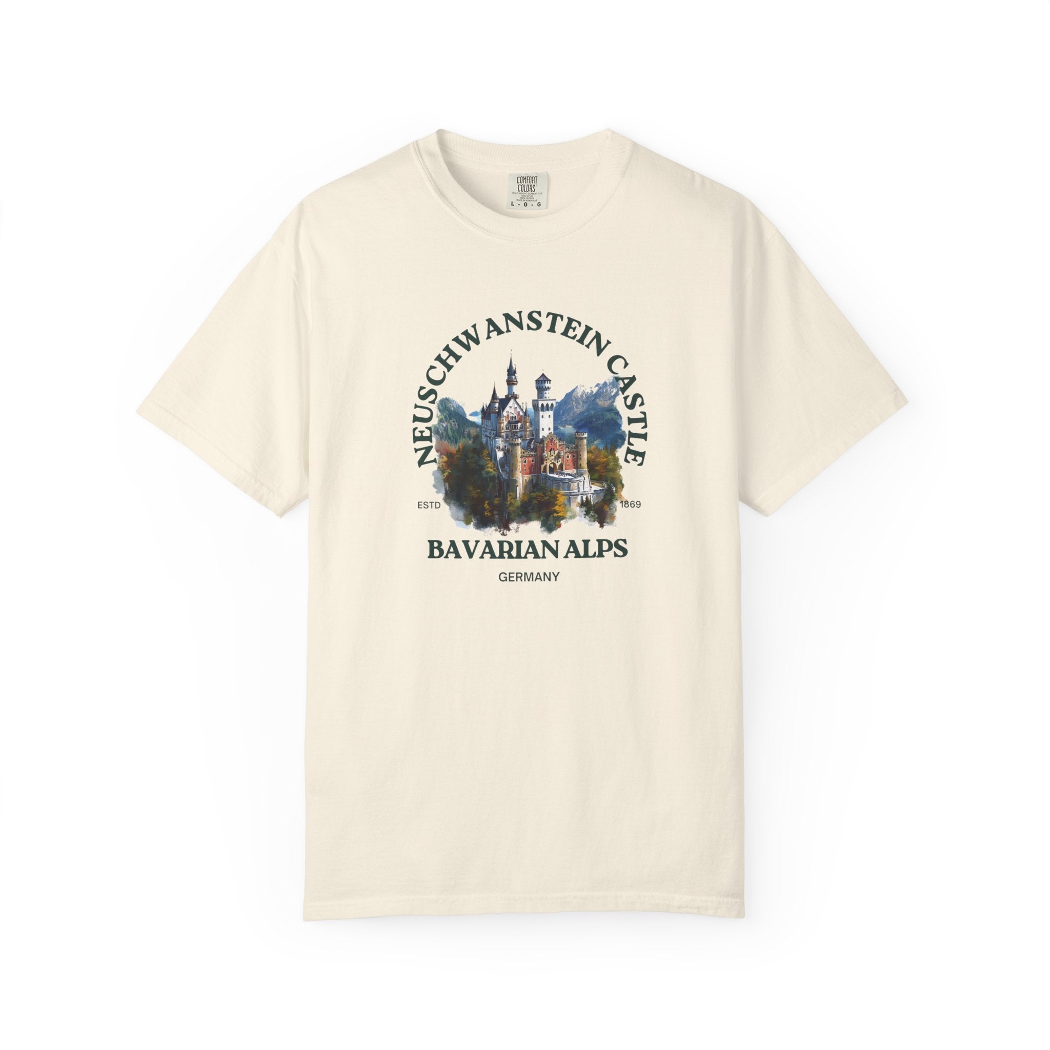 Neuschwanstein Castle Germany Bavarian Alps Tee