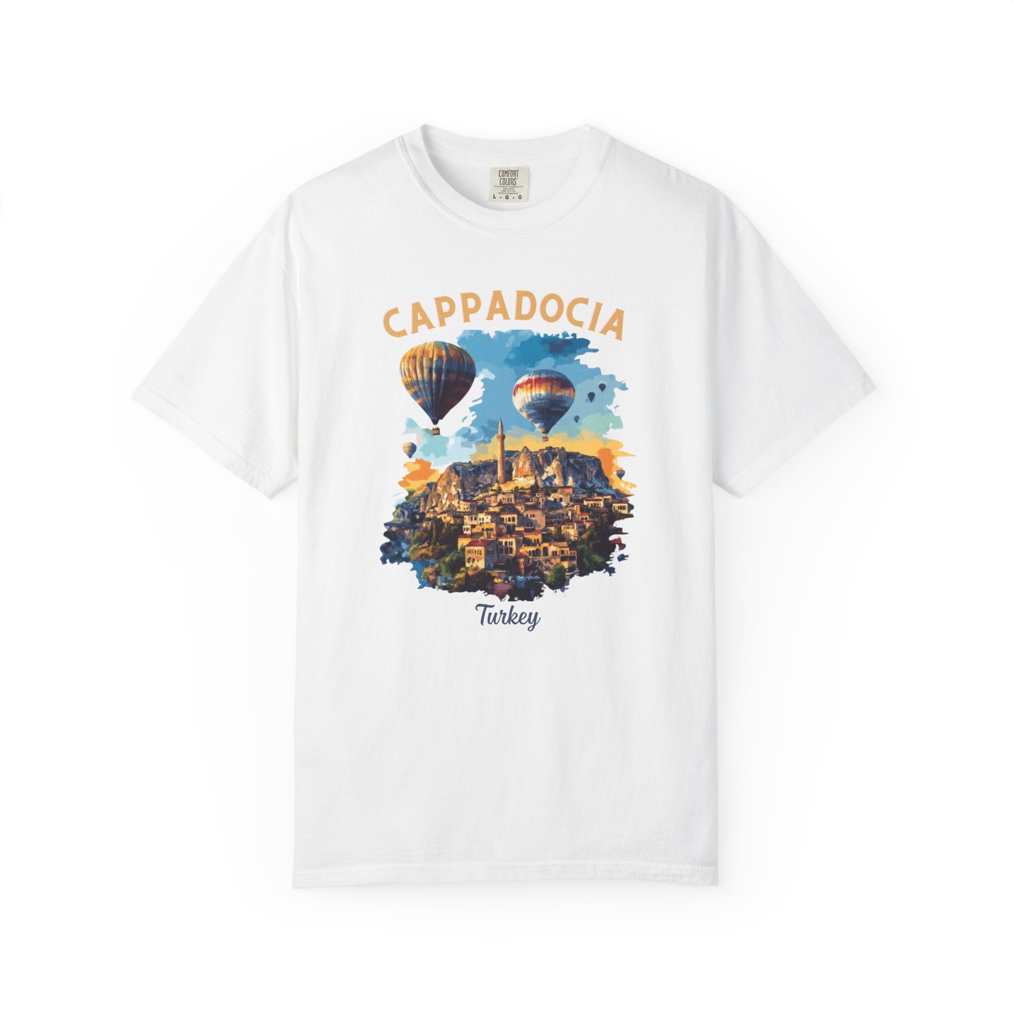 Cappadocia Turkey Hot Air Balloons Travel Tee