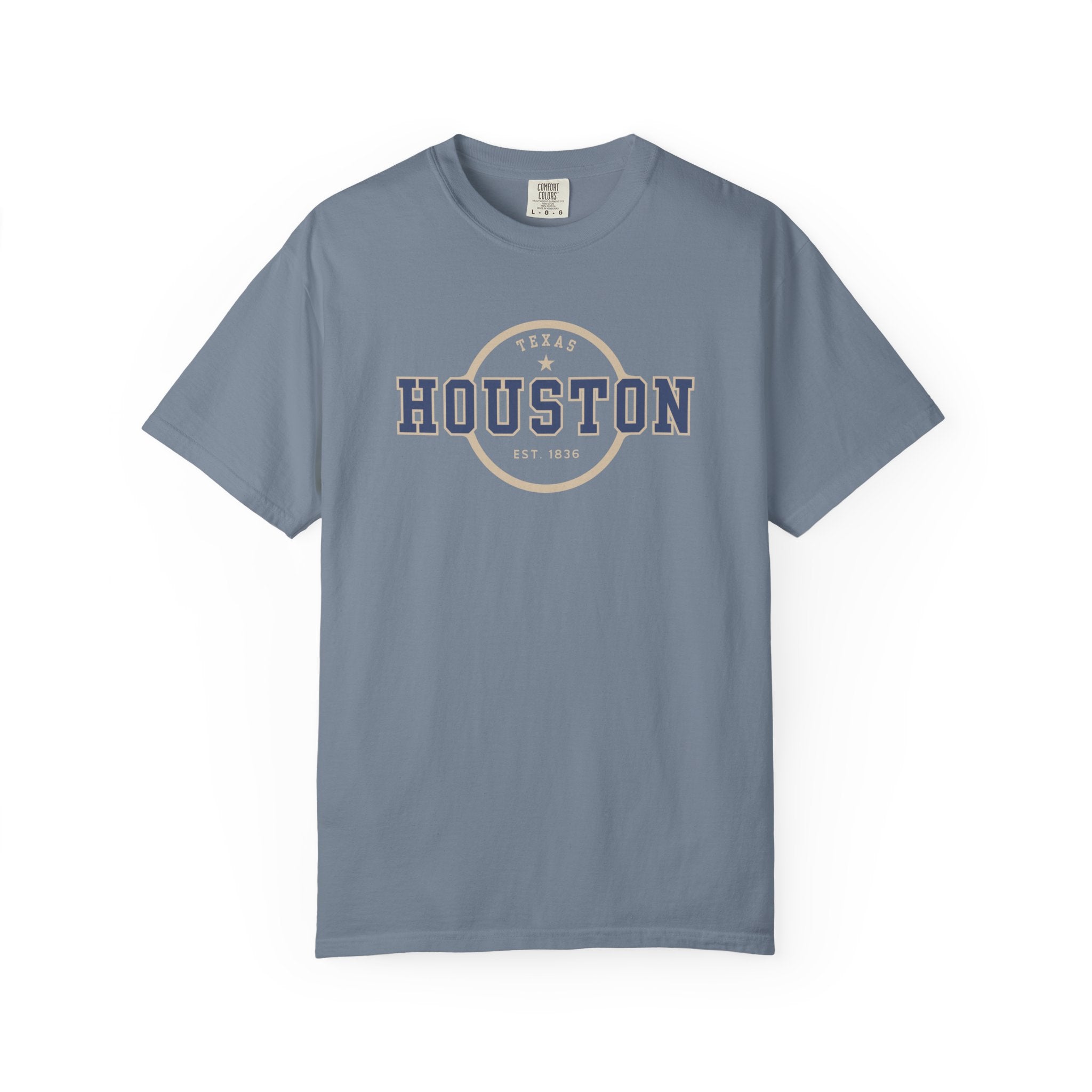Houston Texas Sporty Athletic Logo Tee
