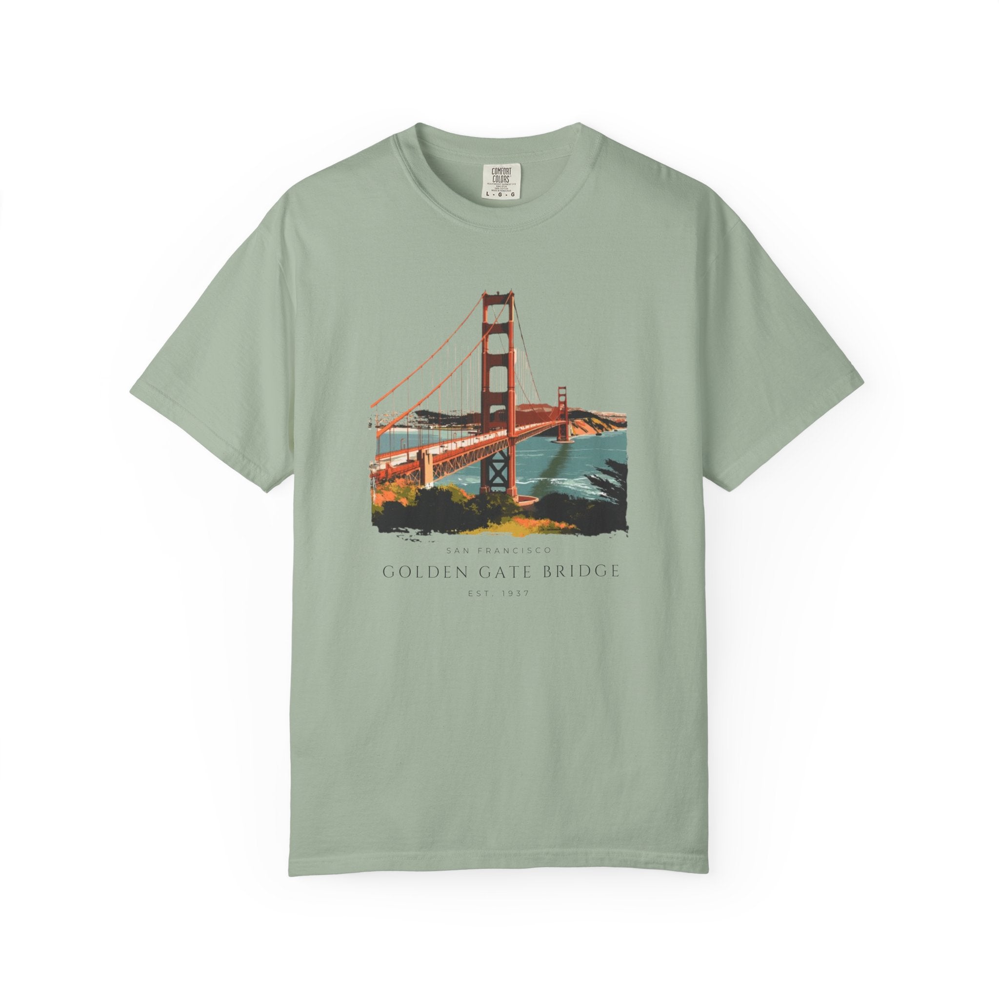San Francisco Golden Gate Bridge Travel Tee