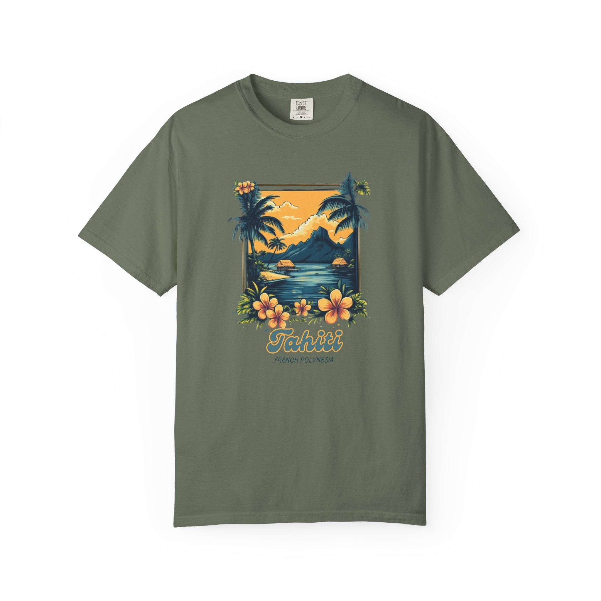 Tahiti Overwater Bungalows Lagoon Paradise Tee