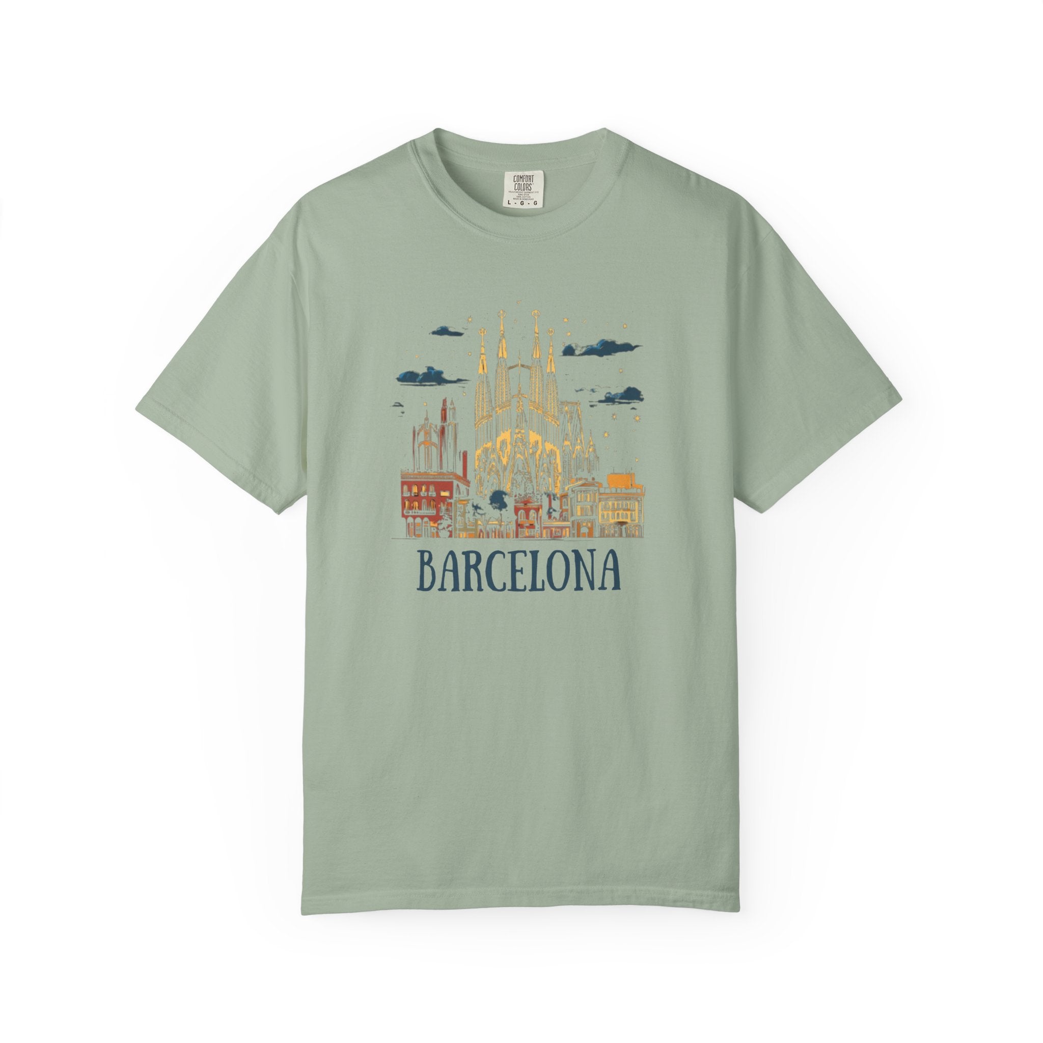 Barcelona Sagrada Familia Line Art Street Tee