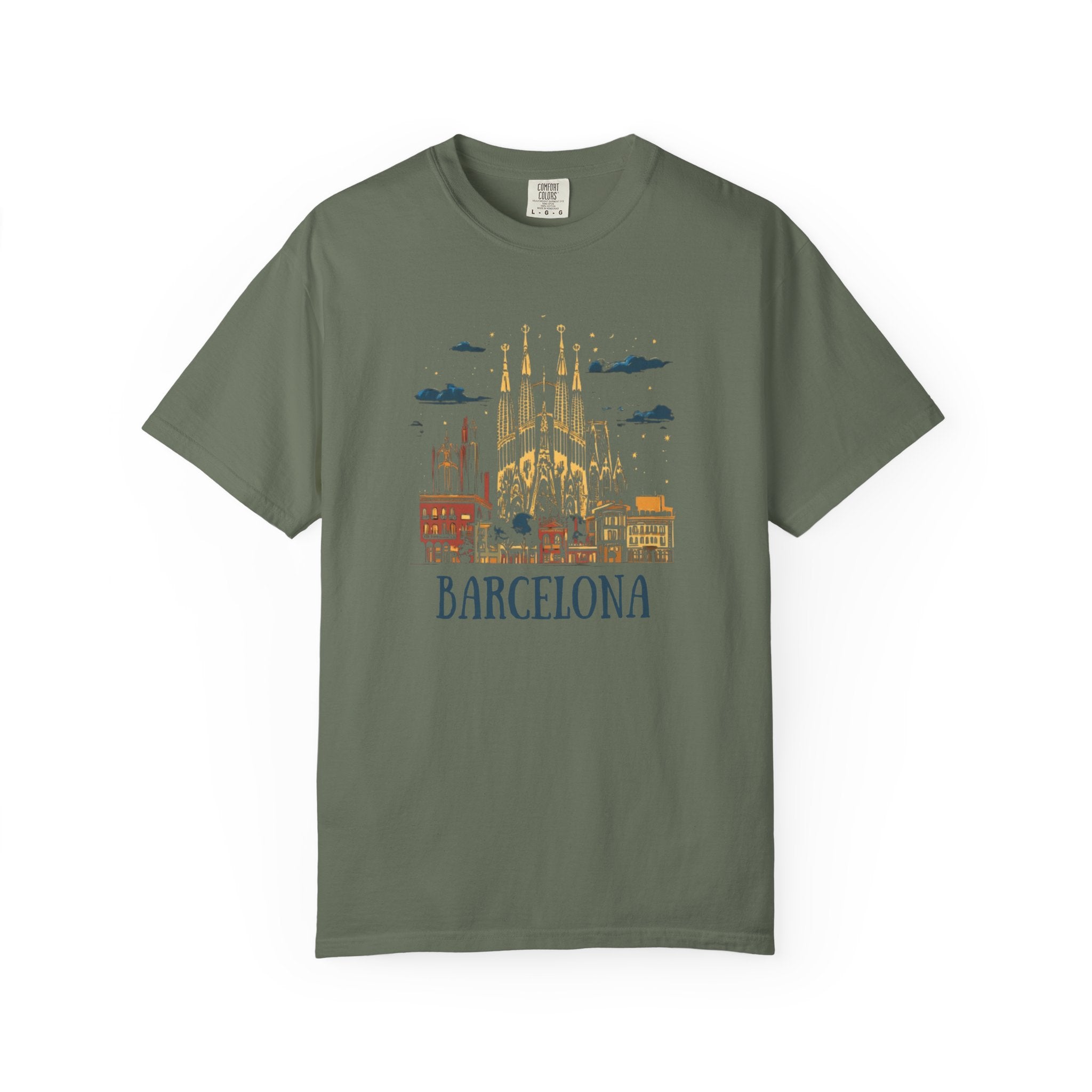 Barcelona Sagrada Familia Line Art Street Tee