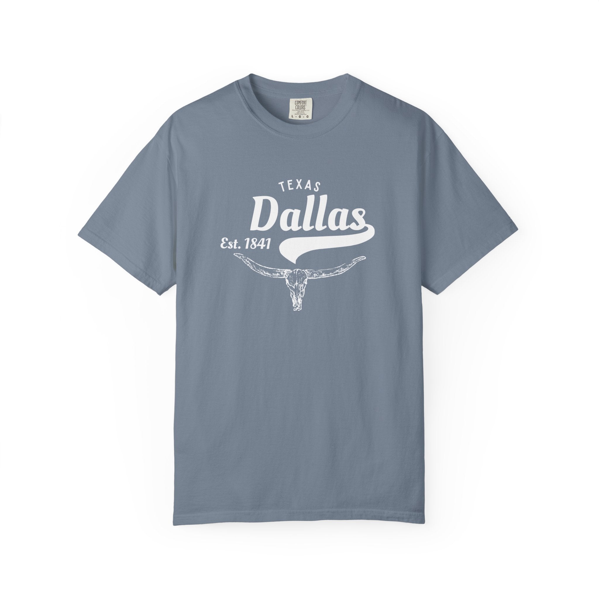 Dallas Texas Longhorn Minimalist Cowboy Tee