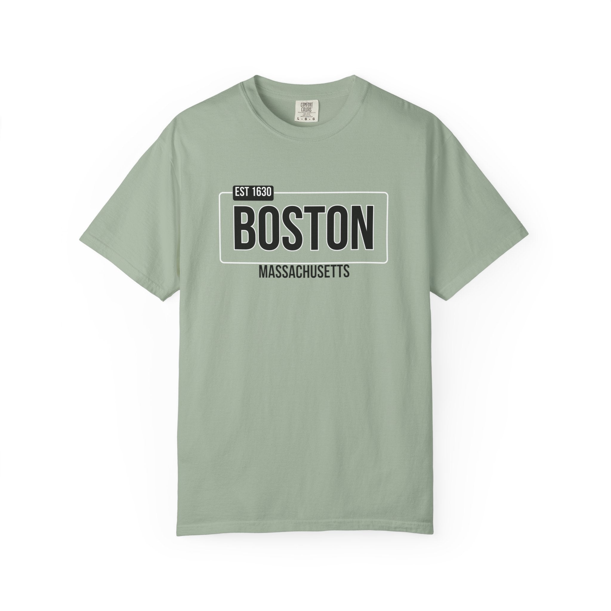 Boston Bold Logo Historic City Travel Tee