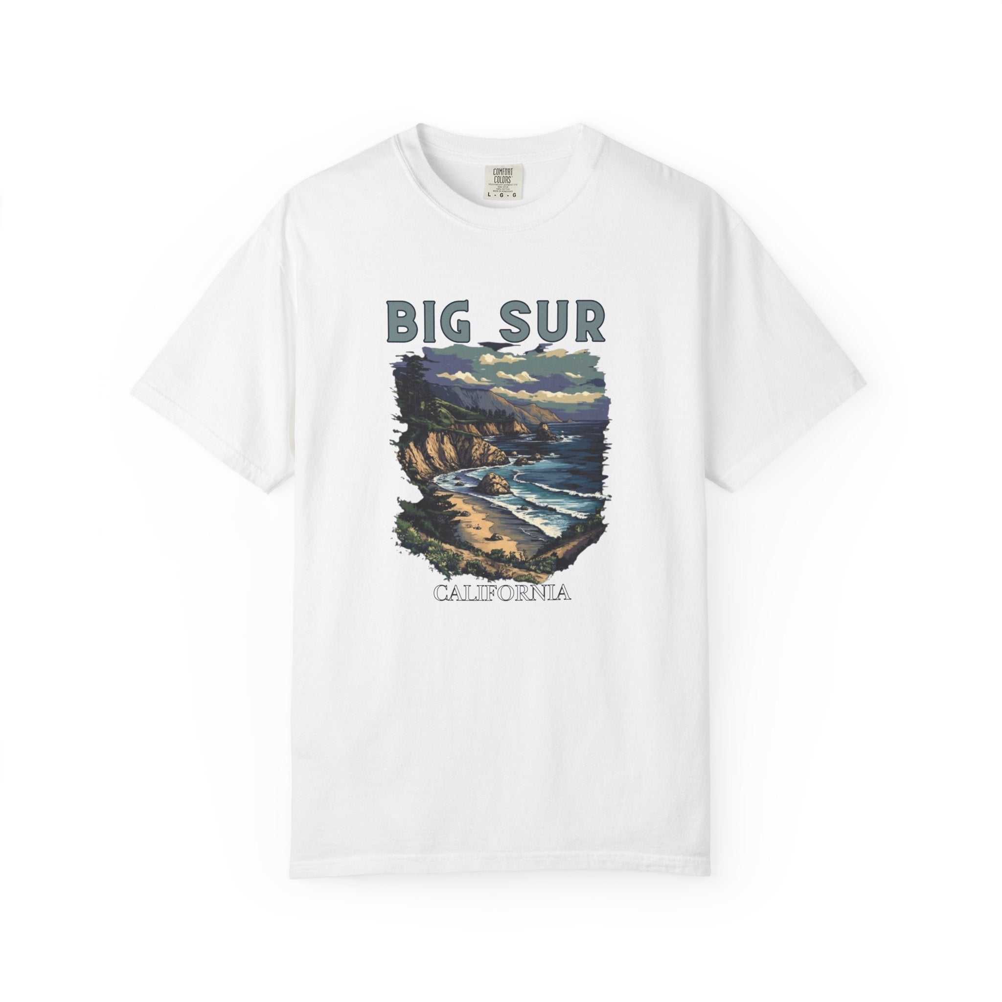 Big Sur California Coastal Highway 1 Tee