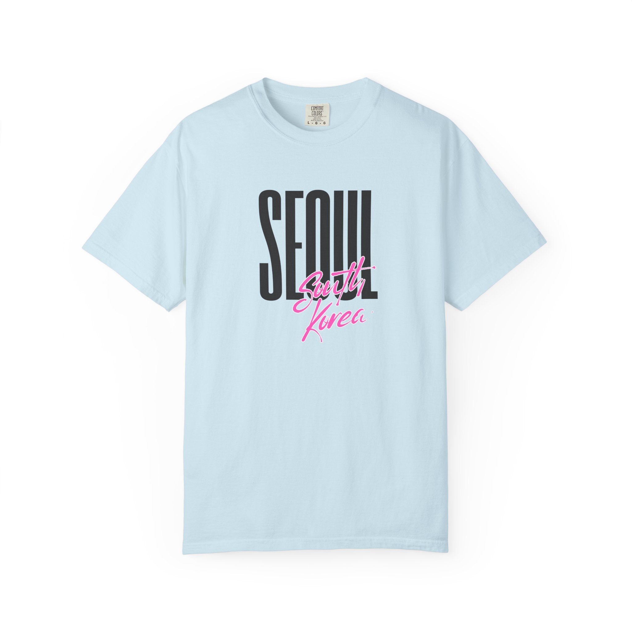 Seoul South Korea Bold Modern Typography Tee