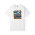 Amsterdam Netherlands Canal Houses Tile Border Tee