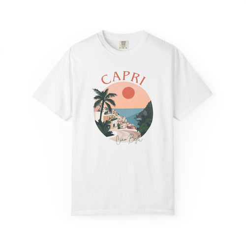 Capri Island Italy Coastal Bay Naples Tee