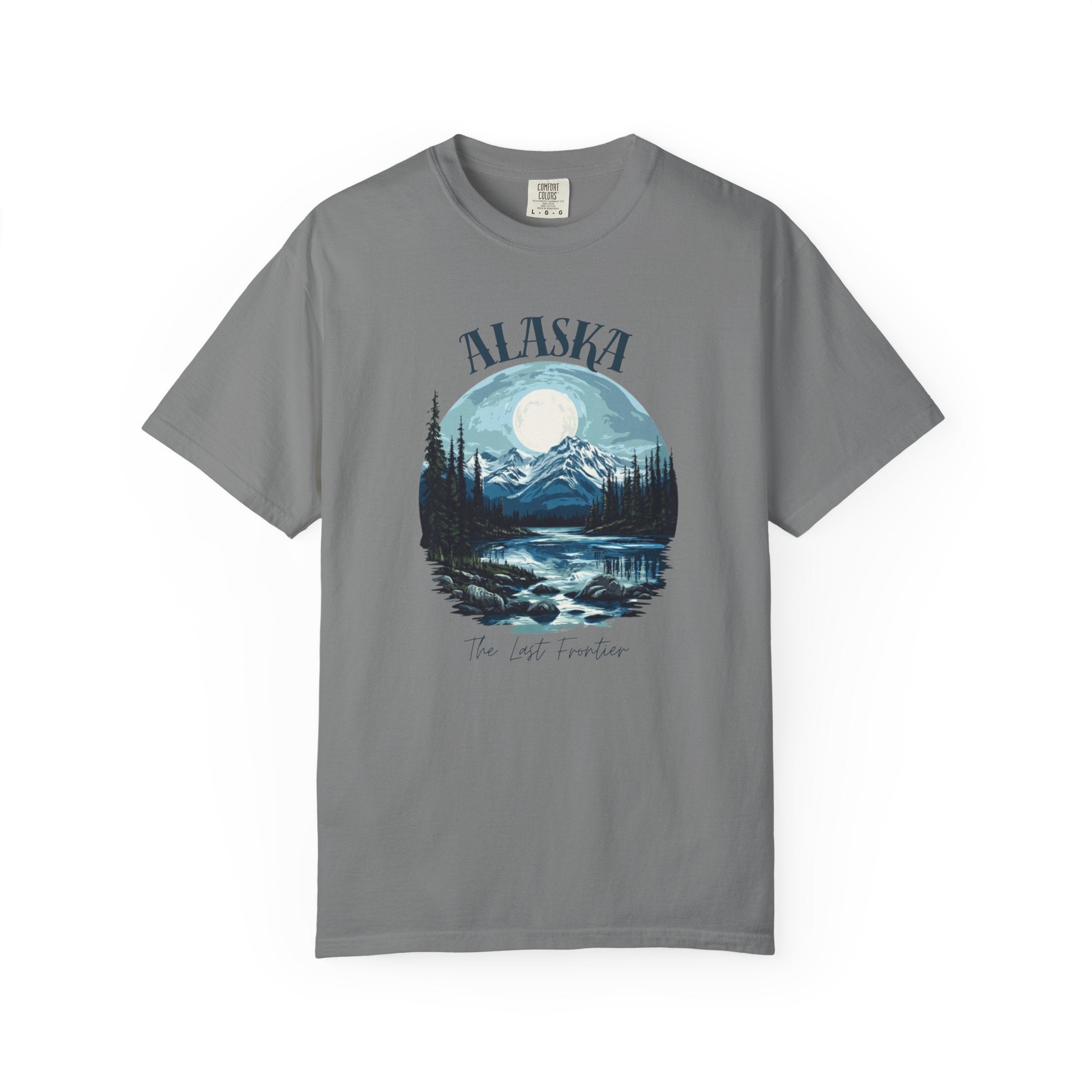 Alaska Last Frontier Mountain Wilderness Tee