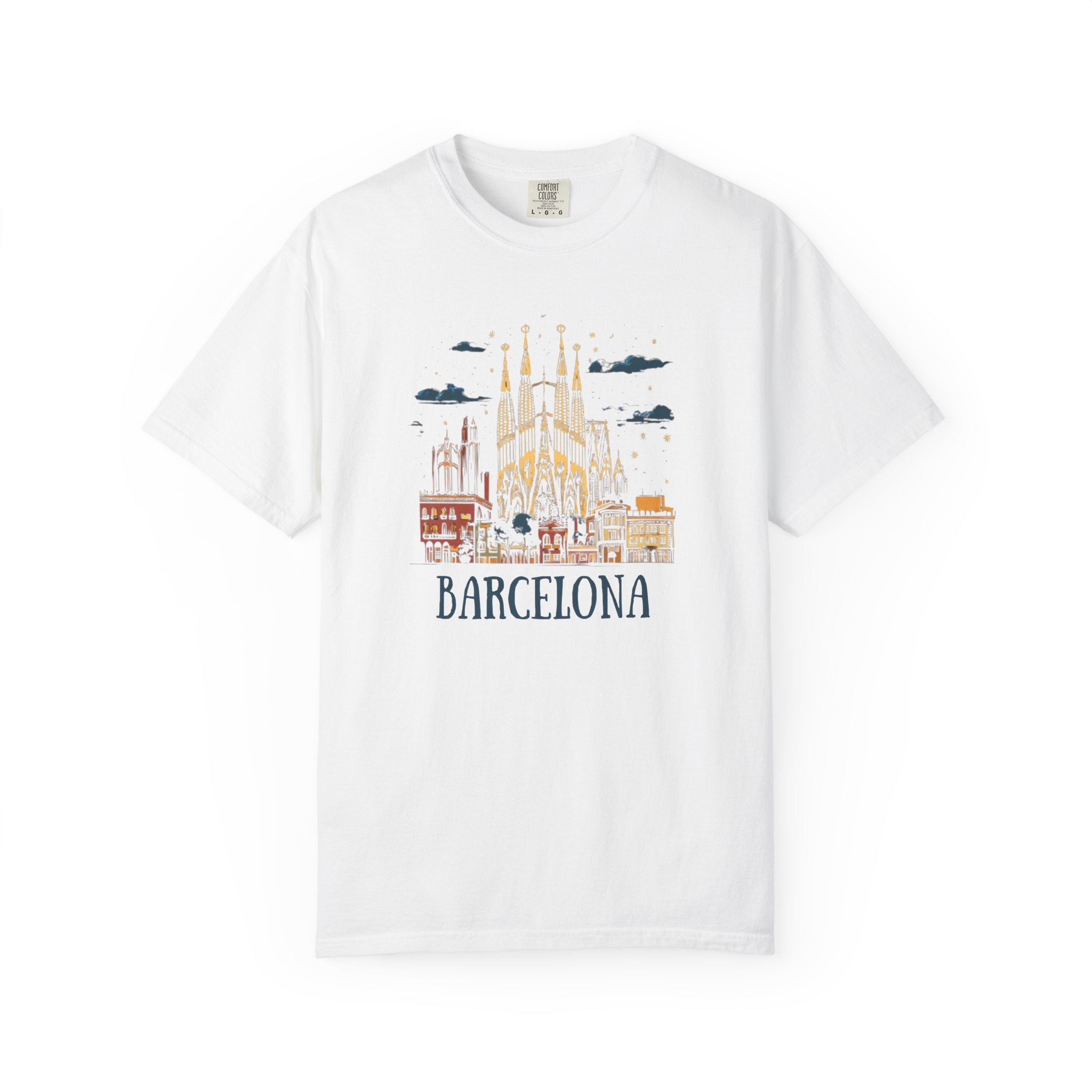 Barcelona Sagrada Familia Line Art Street Tee