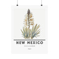 New Mexico State Flower Poster - Yucca Flower Print