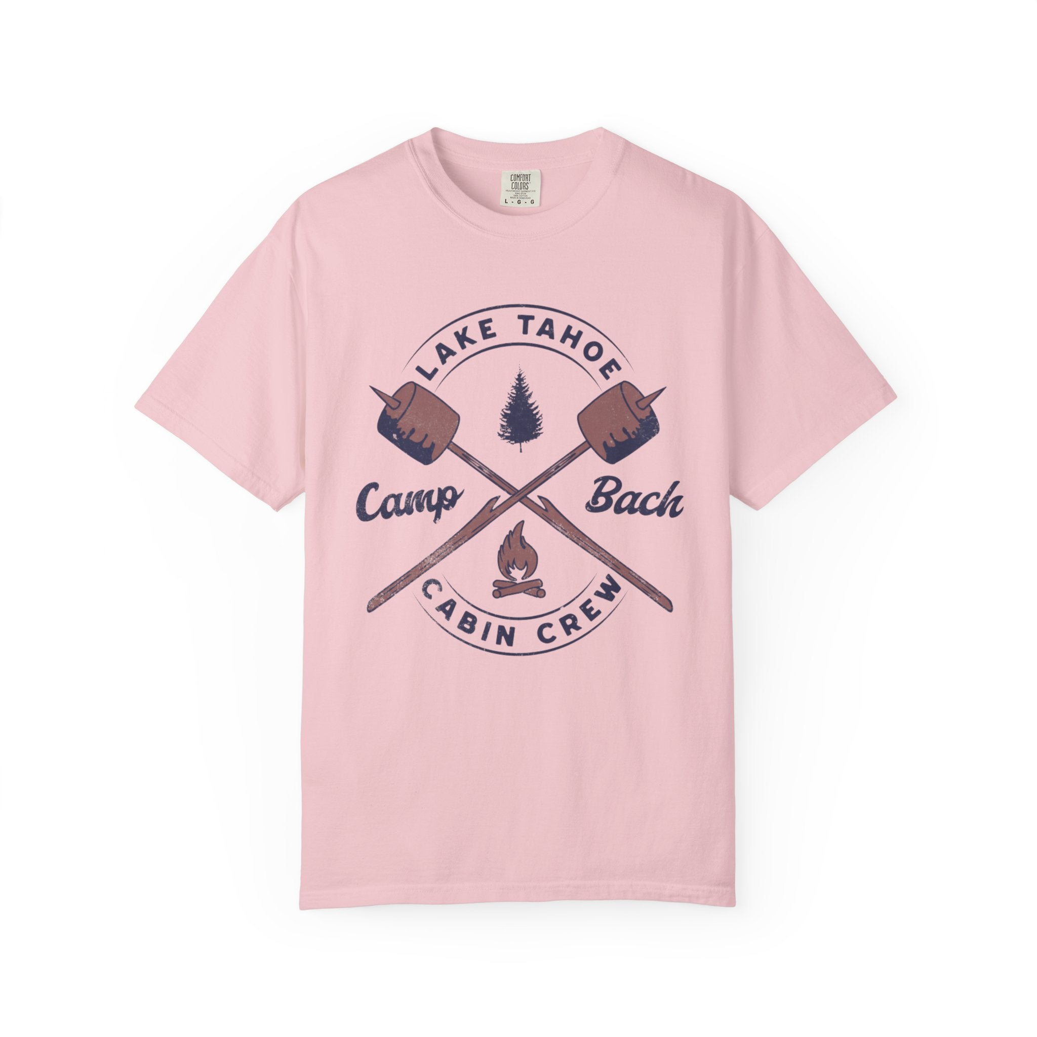 Lake Tahoe Camp Bach Cabin Crew Bachelorette Tee
