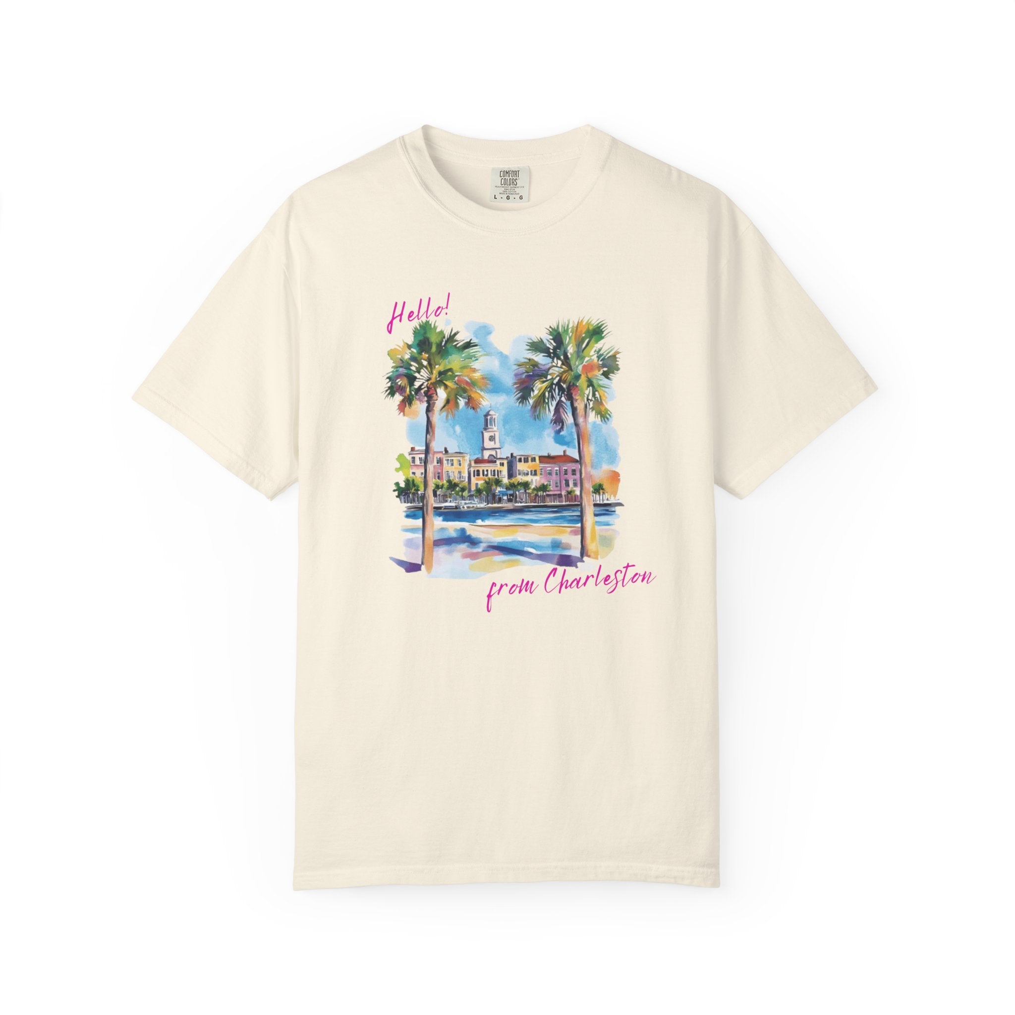 Charleston Watercolor Southern Charm Tee