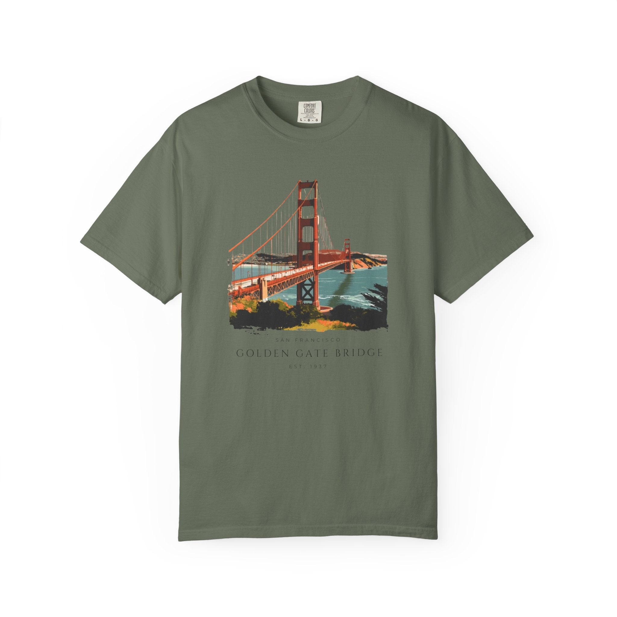 San Francisco Golden Gate Bridge Travel Tee