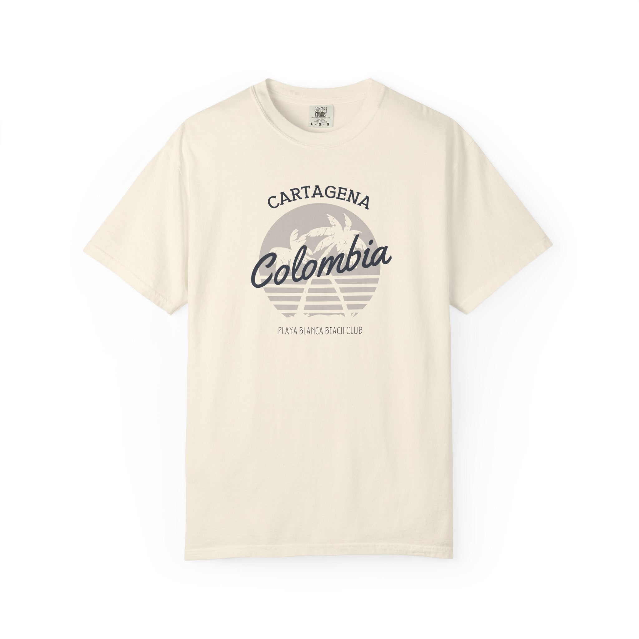 Cartagena Colombia Palm Trees Beach Tee
